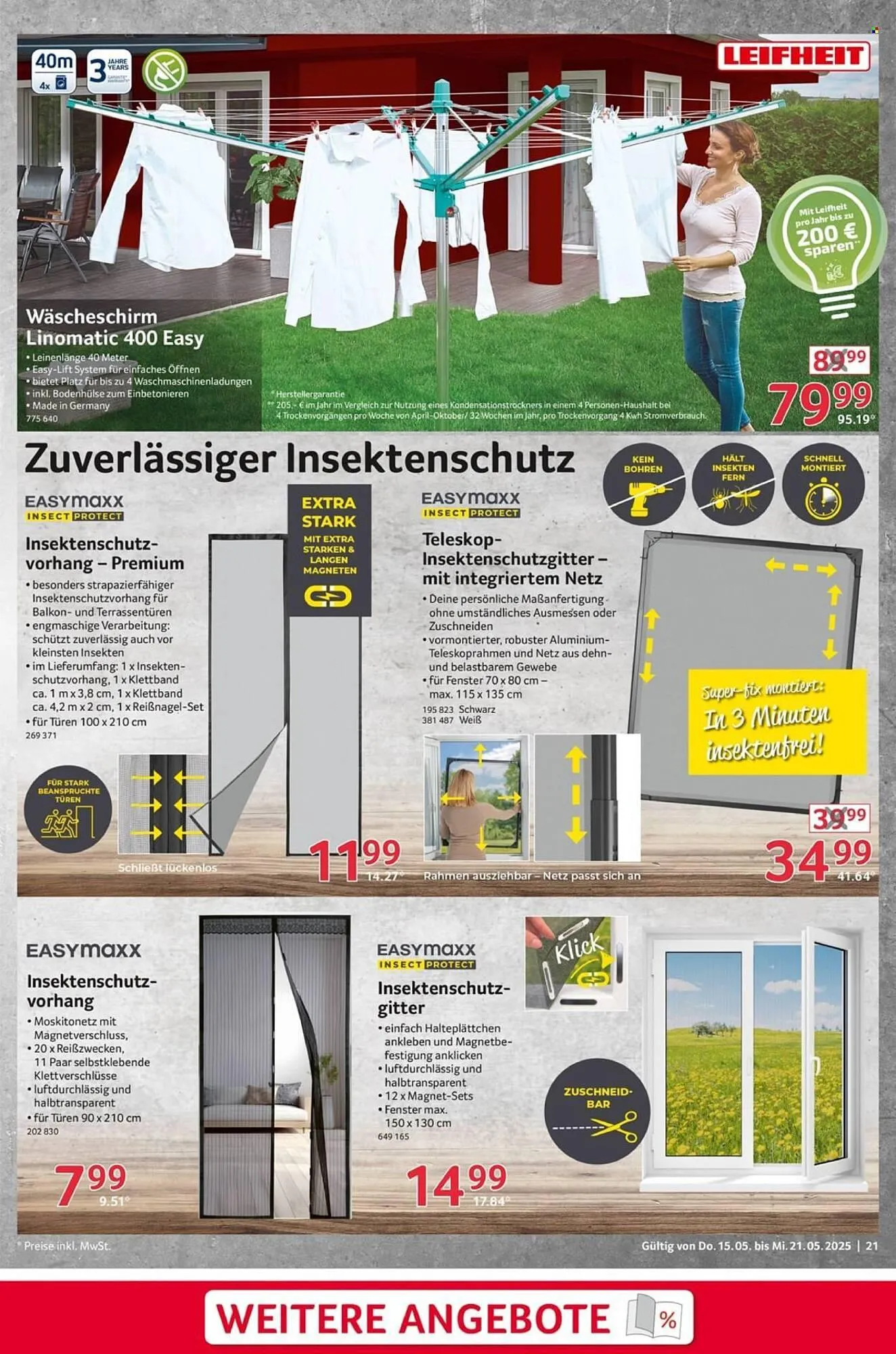 Selgros Prospekt von 15. Mai bis 21. Mai 2025 - Prospekt seite 21