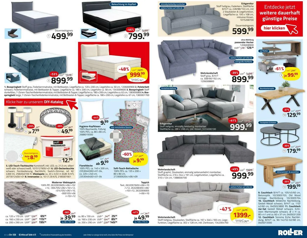 Roller Aktueller Prospekt von 20. April bis 26. April 2025 - Prospekt seite 3