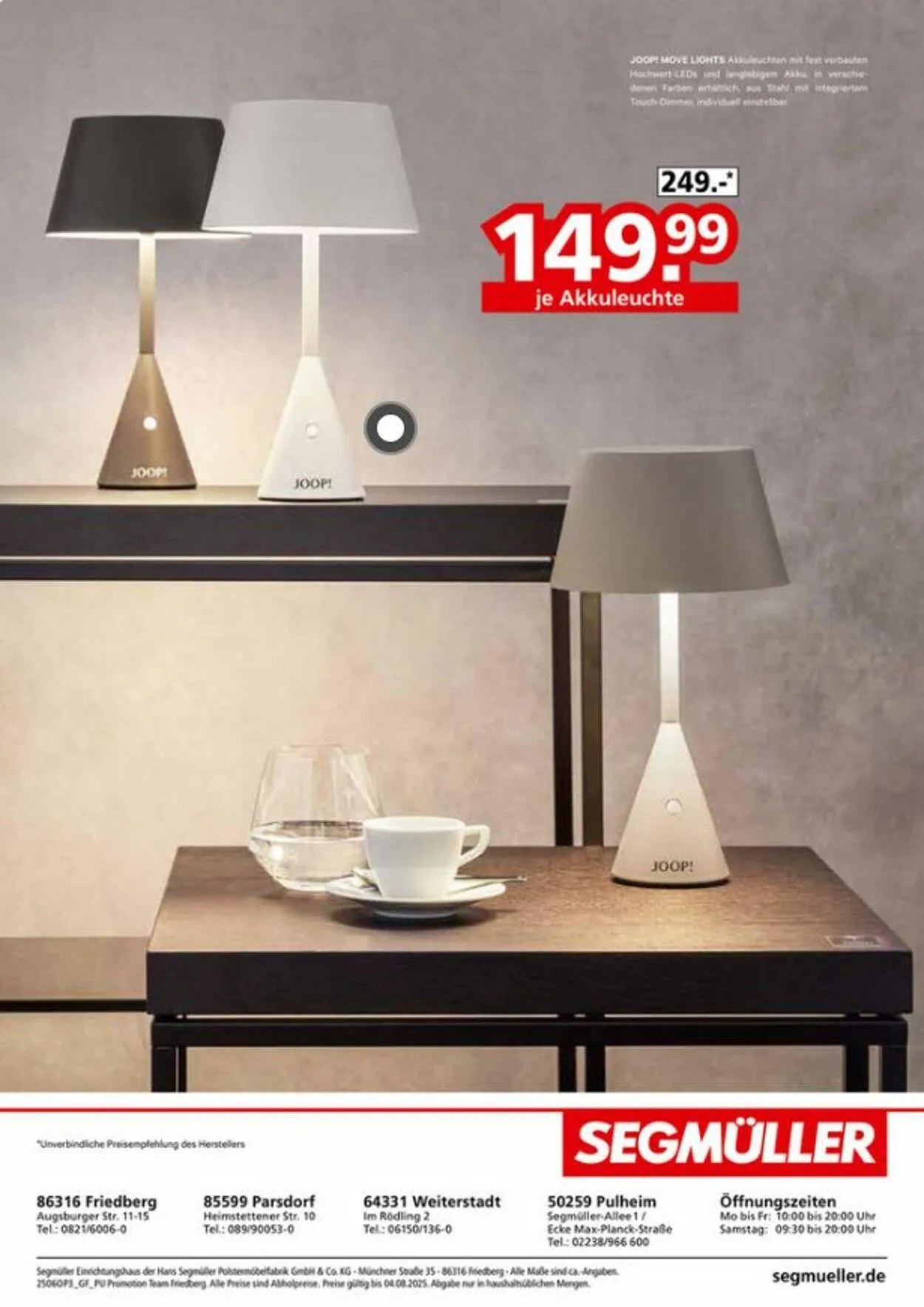 SEGMÜLLER von 23. Juni bis 4. August 2025 - Prospekt seite 14