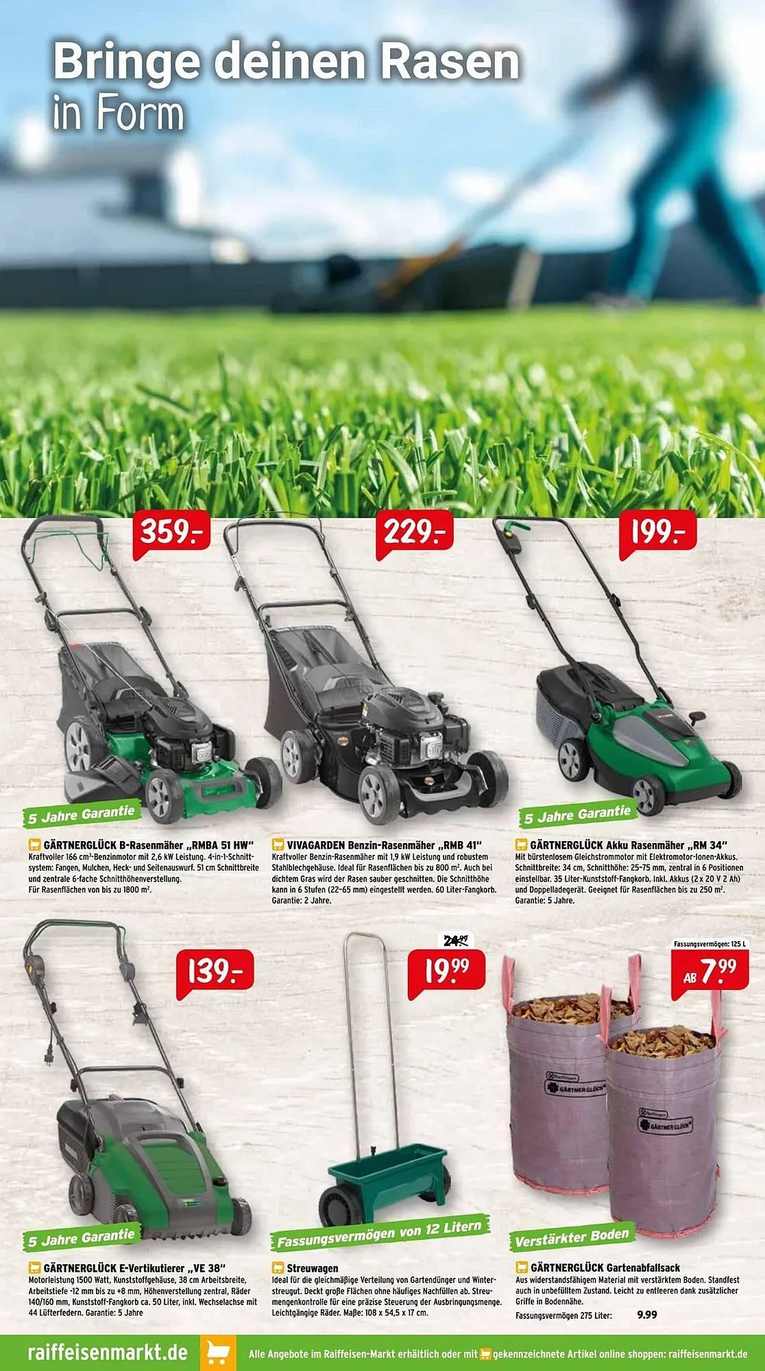 Raiffeisen Markt Prospekt von 25. März bis 31. März 2025 - Prospekt seite 7