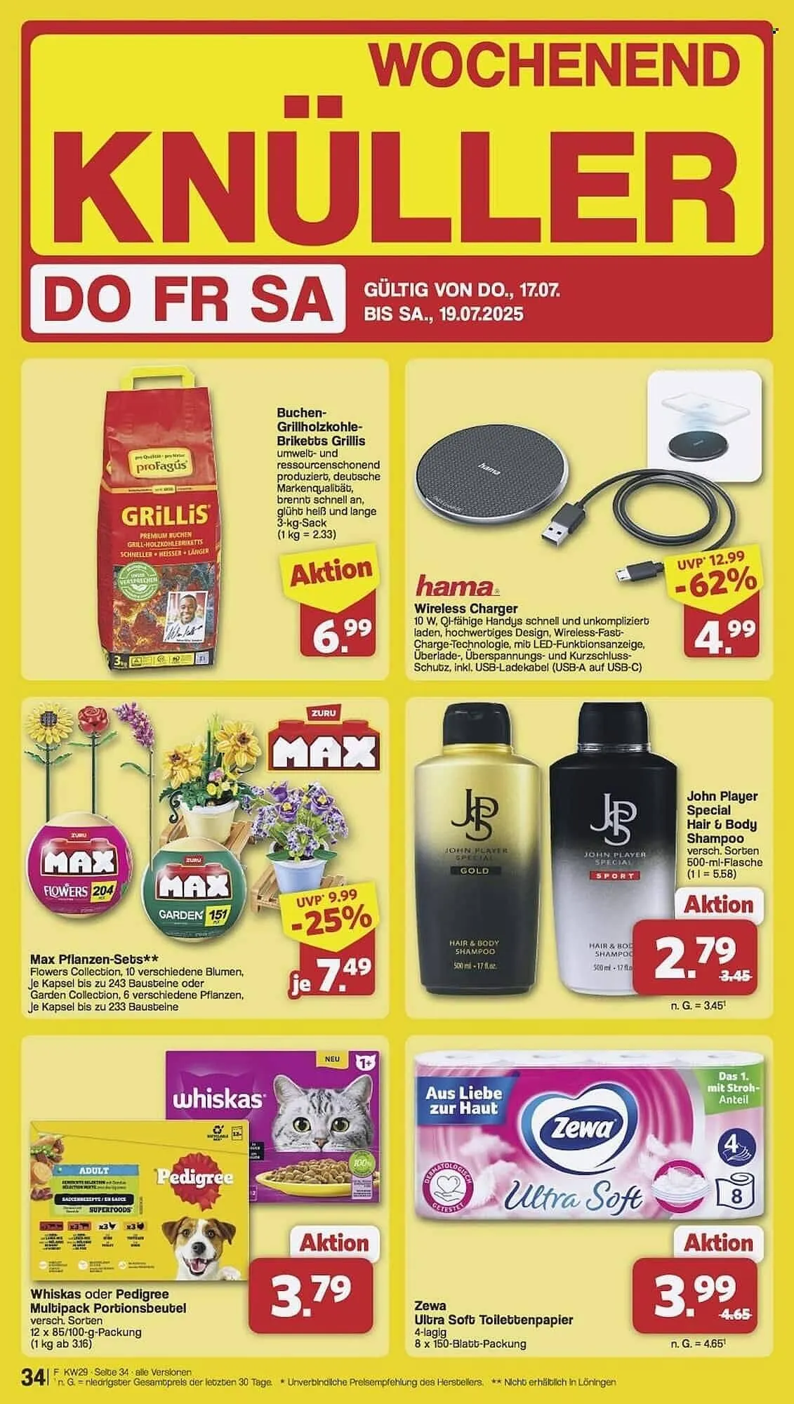 Famila Nord Ost Prospekt von 14. Juli bis 19. Juli 2025 - Prospekt seite 34