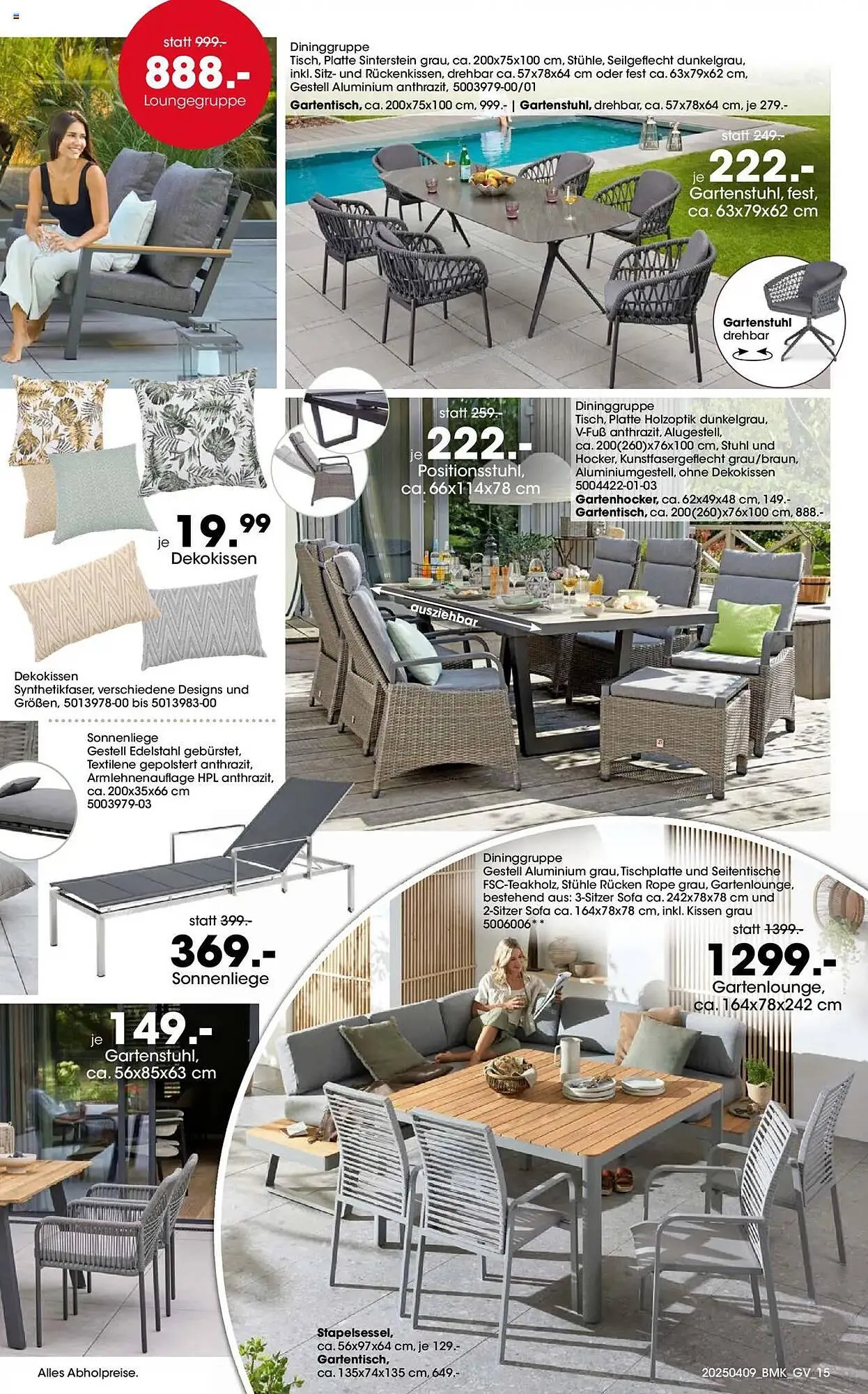 Möbel Martin Prospekt von 9. April bis 22. April 2025 - Prospekt seite 15