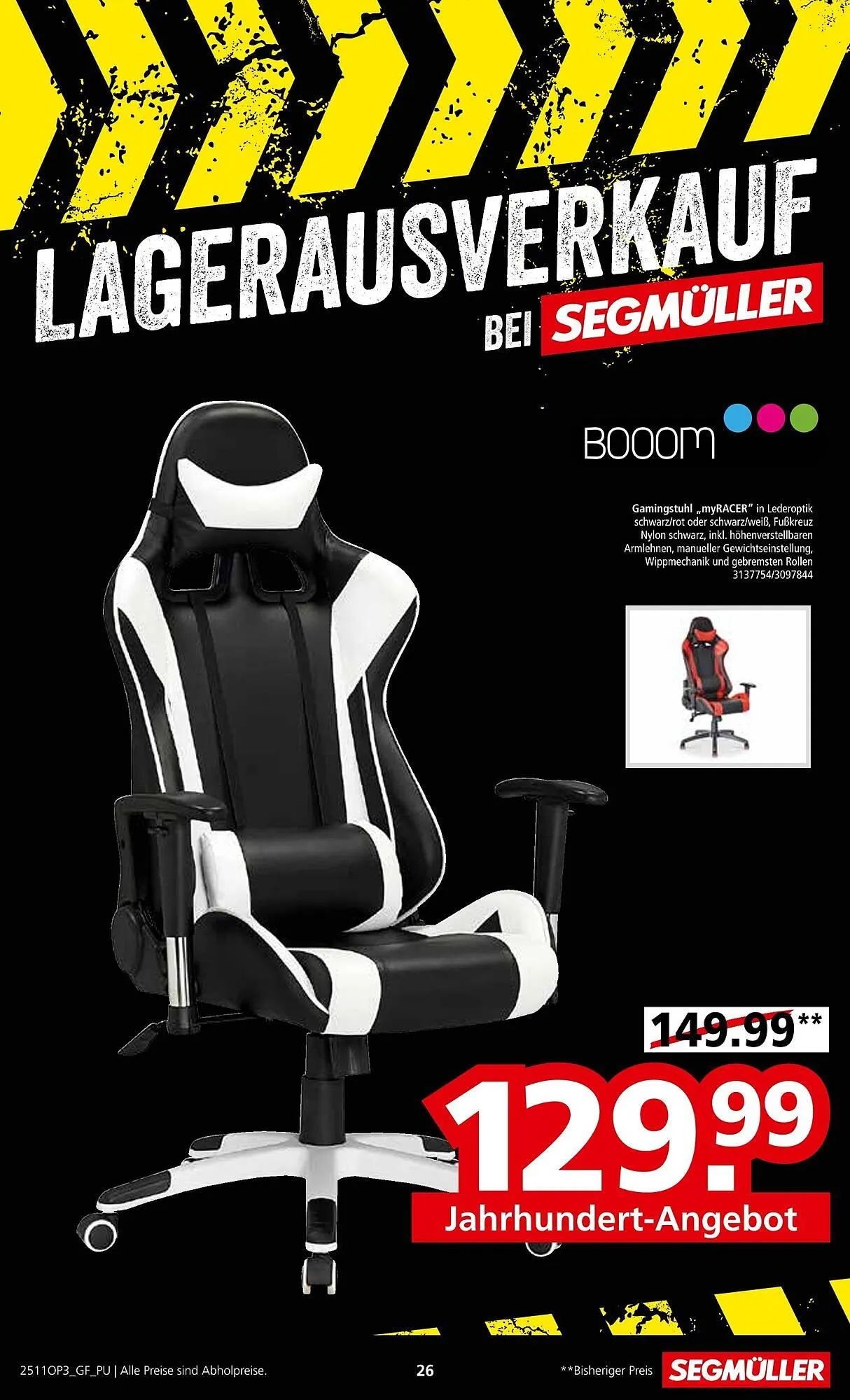 Segmüller Prospekt von 22. November bis 14. Dezember 2025 - Prospekt seite 26