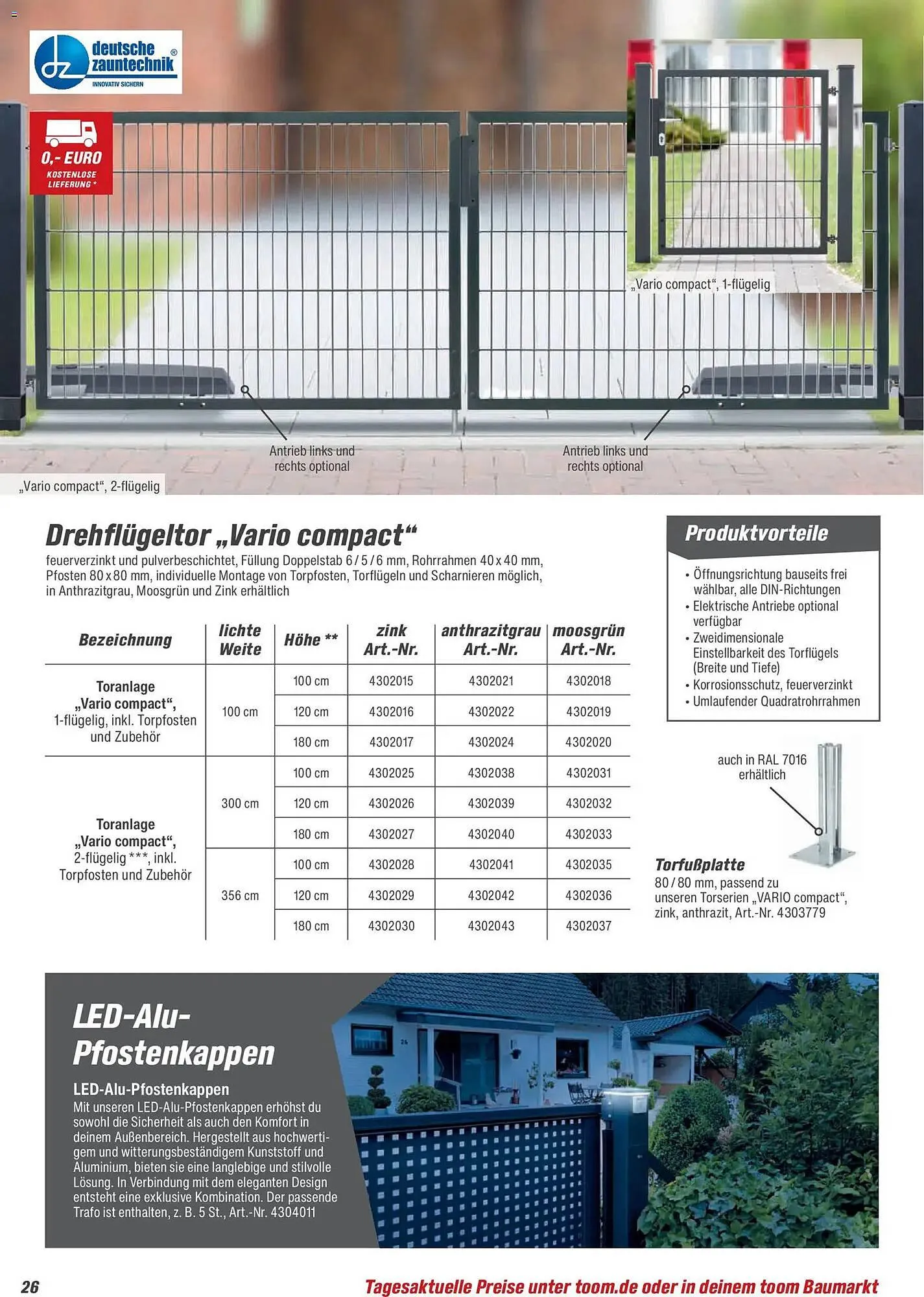 Toom Baumarkt Magazin von 20. Februar bis 30. Juni 2026 - Prospekt seite 26
