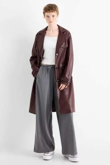 Coat - faux leather
