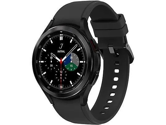 SAMSUNG SM-R890NZKAITV Smartwatch Edelstahl Silikon, Schwarz