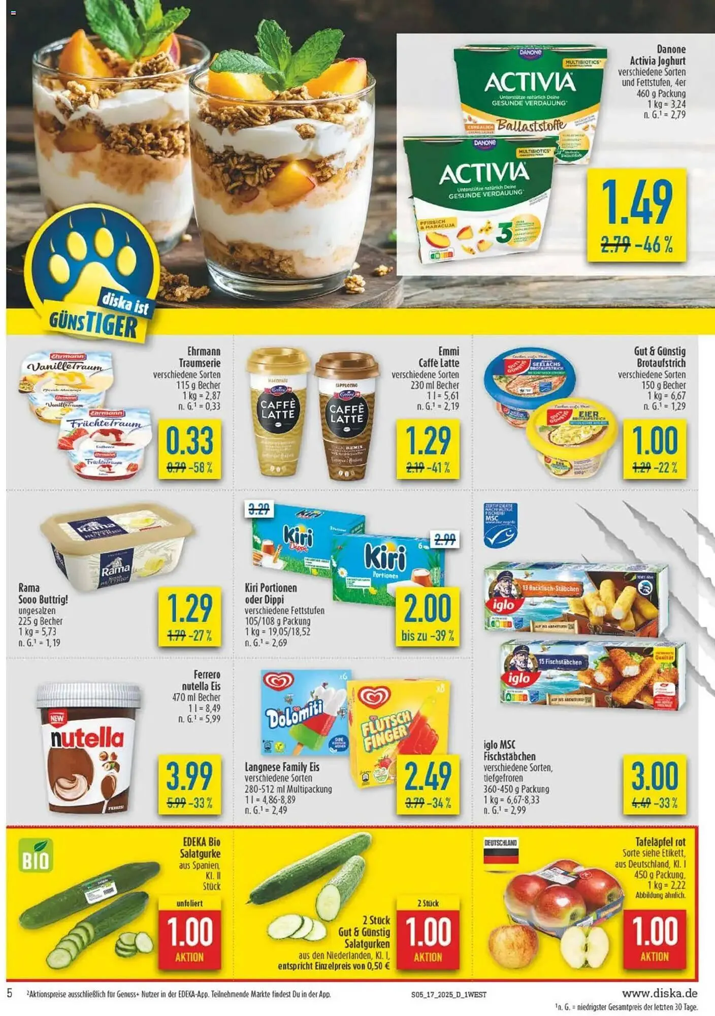 diska Prospekt von 22. April bis 26. April 2025 - Prospekt seite 5