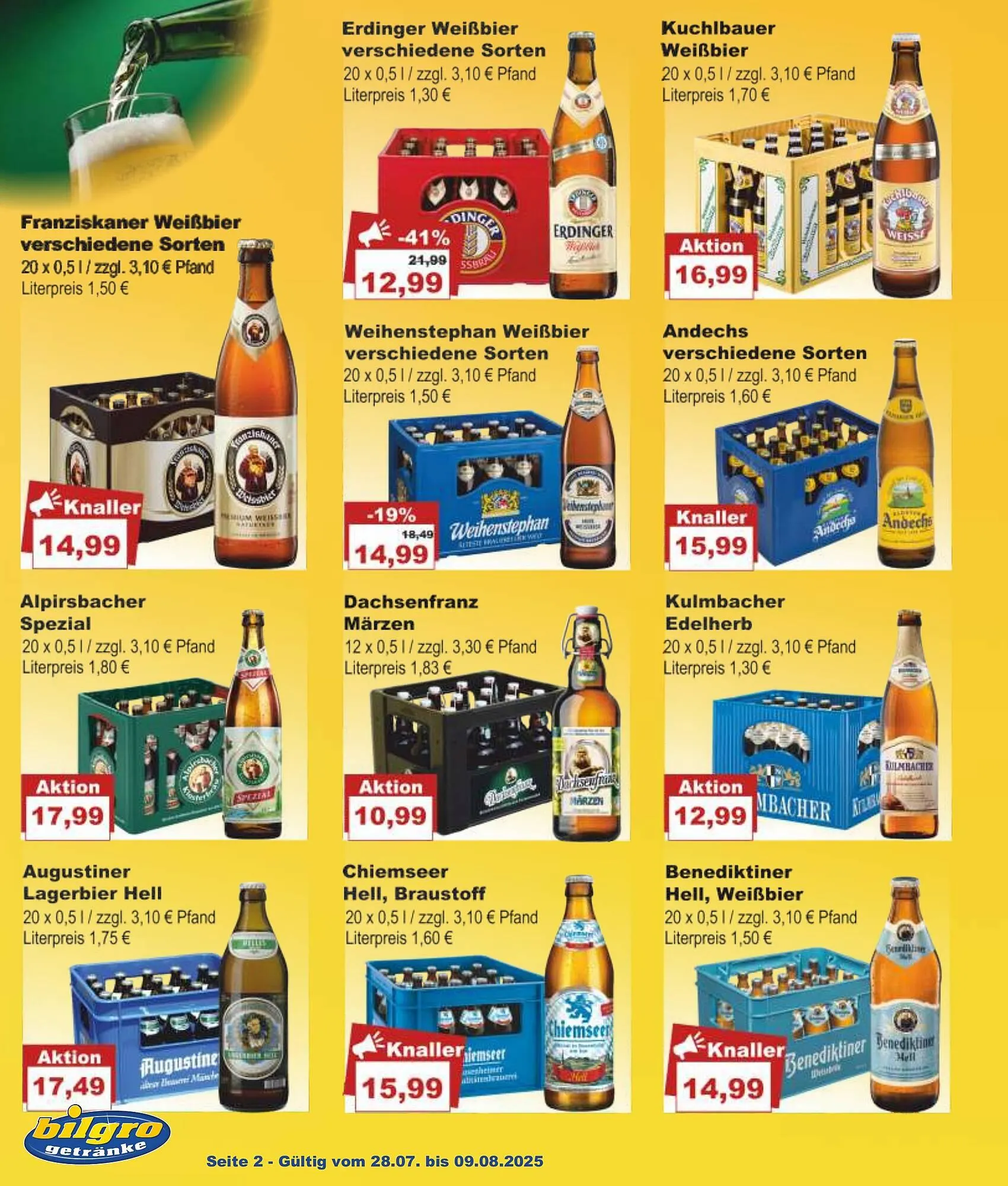 Bilgro Prospekt von 28. Juli bis 2. August 2025 - Prospekt seite 2