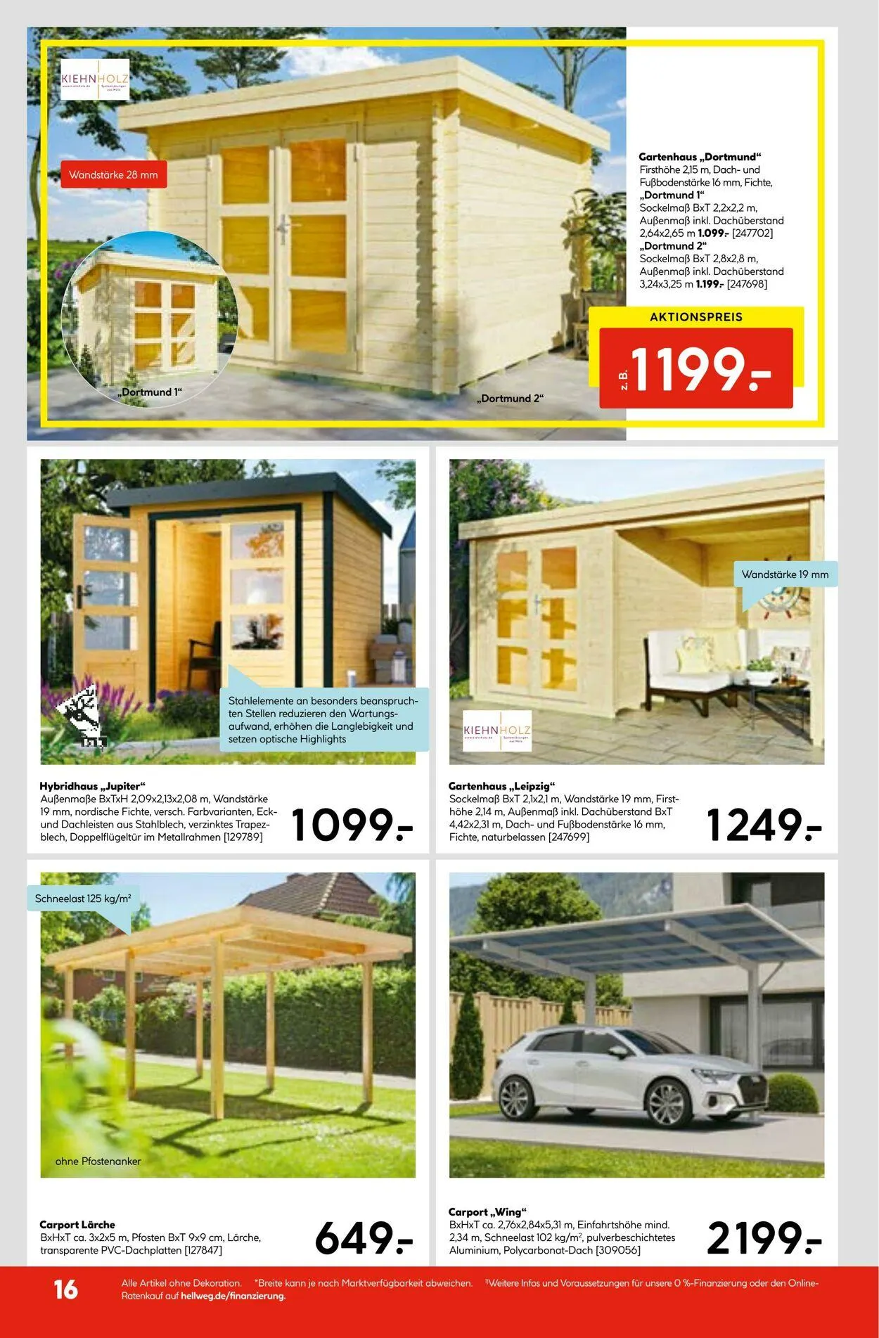 Hellweg Aktueller Prospekt von 8. Dezember bis 22. Dezember 2025 - Prospekt seite 20