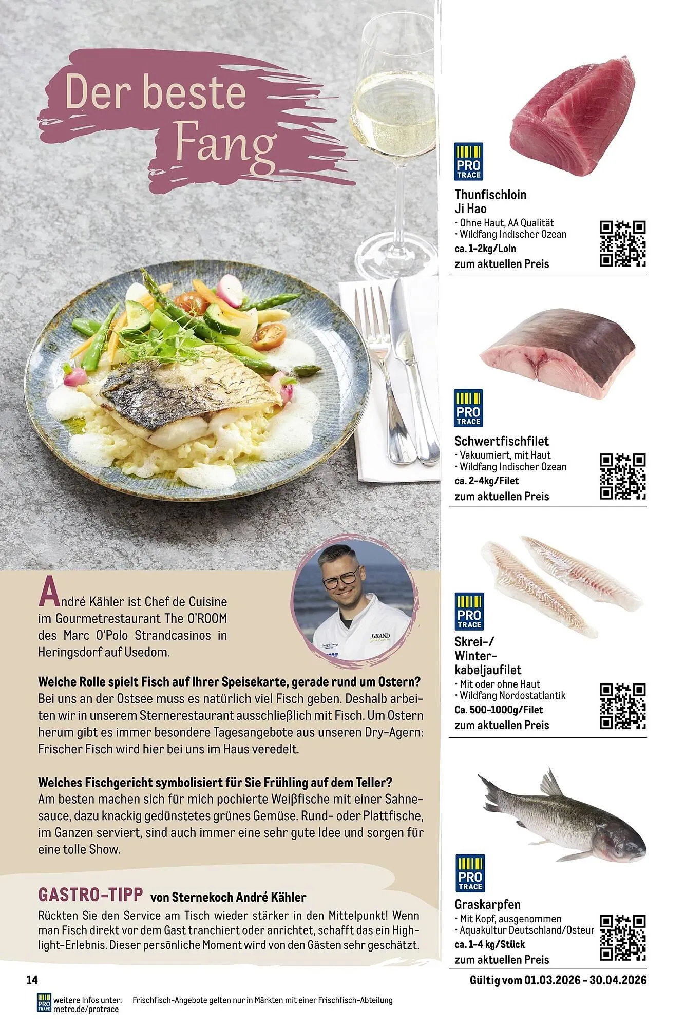 METRO Prospekt von 1. März bis 1. Mai 2026 - Prospekt seite 14