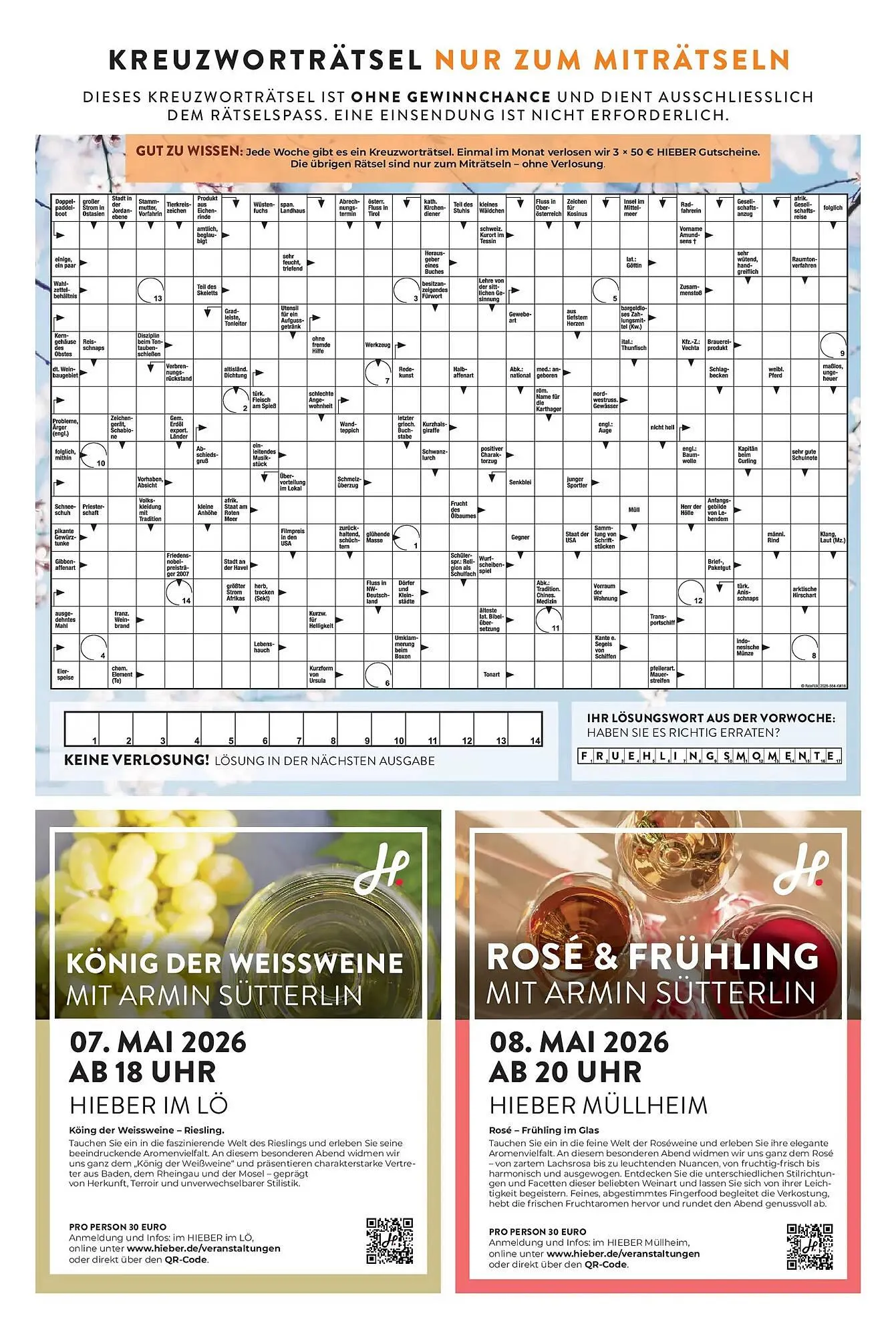 Hieber's Frische Center Prospekt von 12. April bis 18. April 2026 - Prospekt seite 15