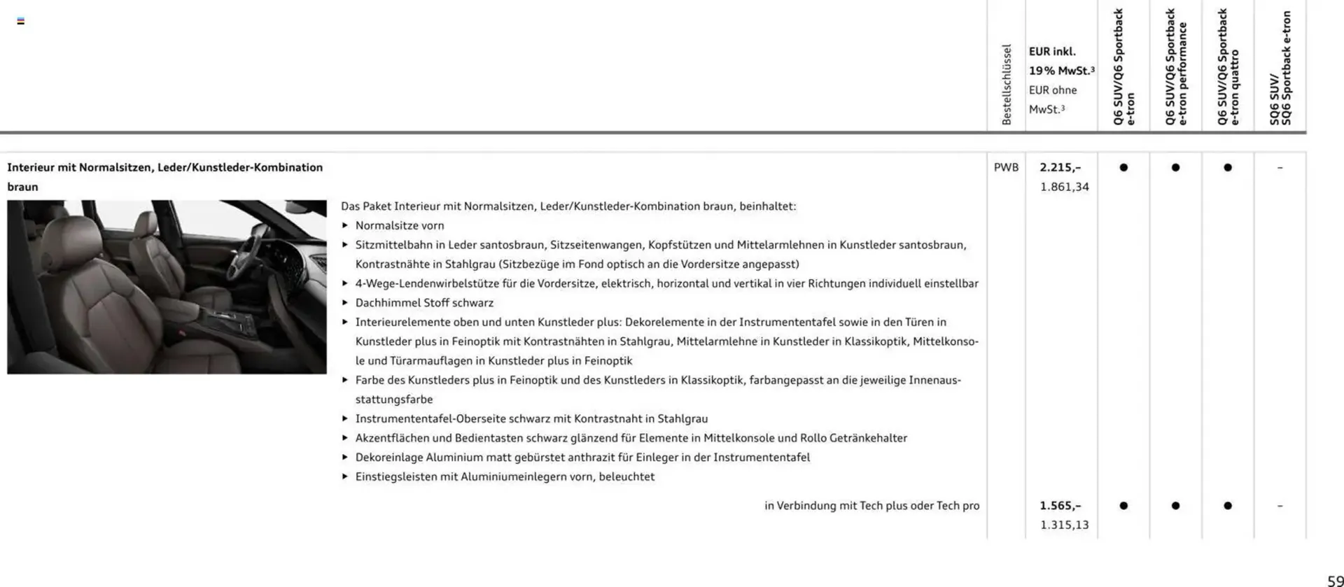 Audi Prospekt von 28. Oktober bis 28. Oktober 2026 - Prospekt seite 59