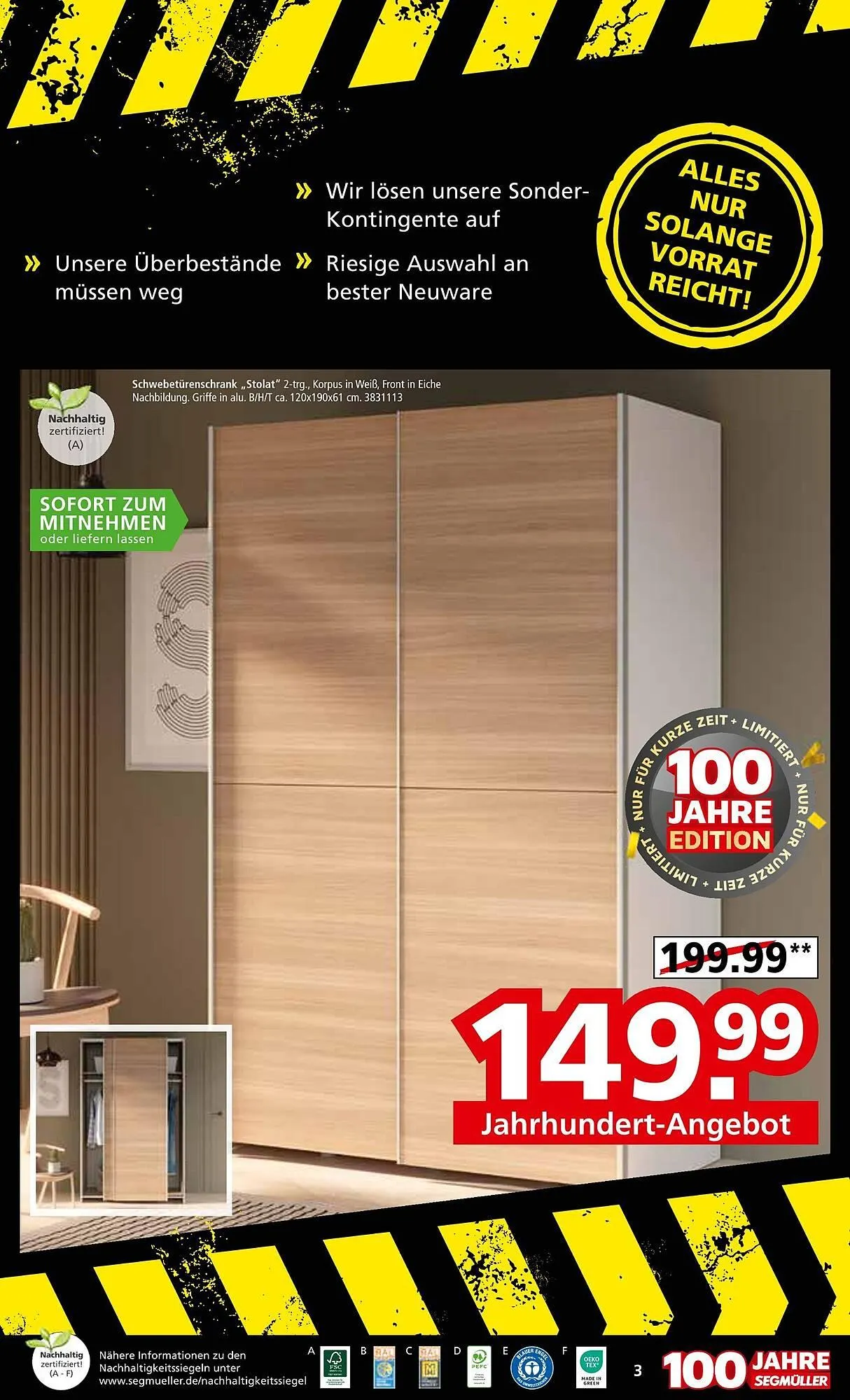 Segmüller Prospekt von 22. November bis 14. Dezember 2025 - Prospekt seite 3