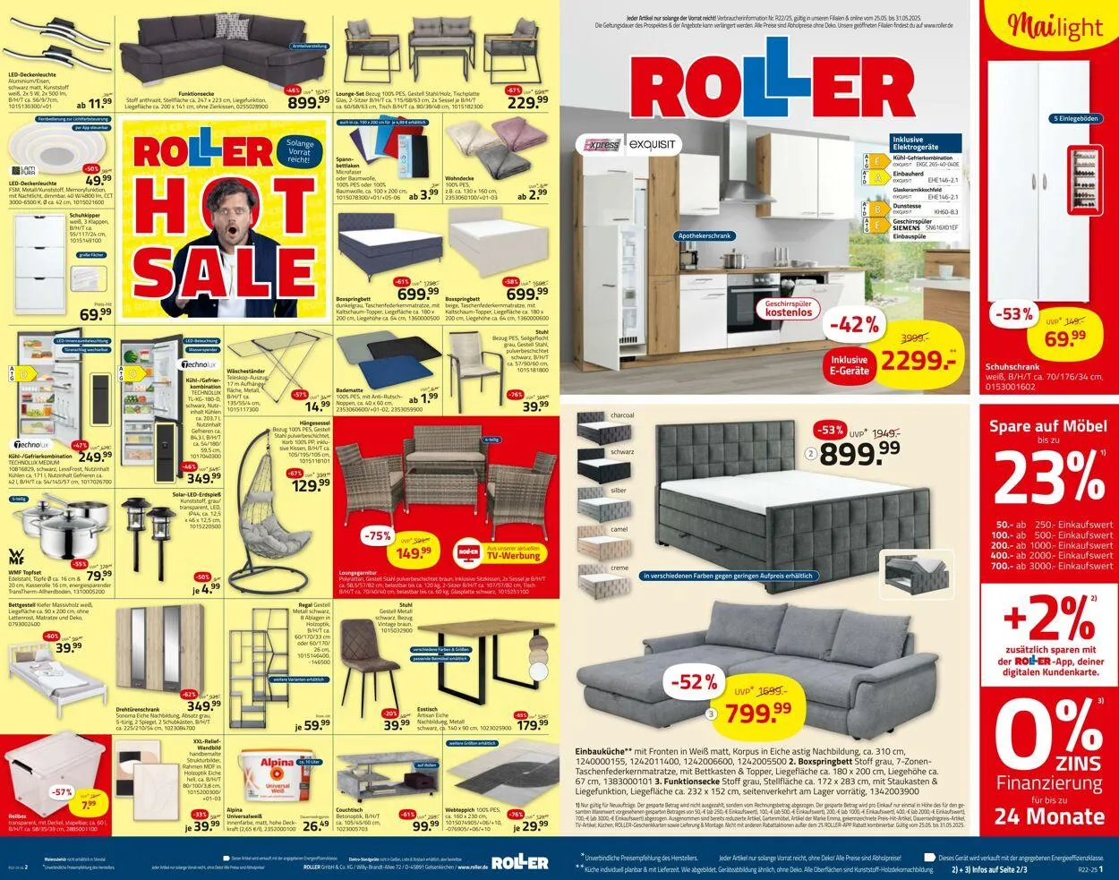 Roller Aktueller Prospekt von 25. Mai bis 31. Mai 2025 - Prospekt seite 2