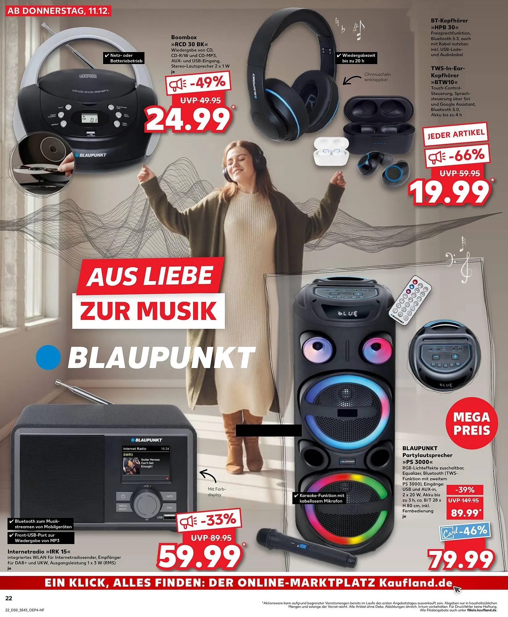 Kaufland Prospekt von 11. Dezember bis 17. Dezember 2025 - Prospekt seite 22