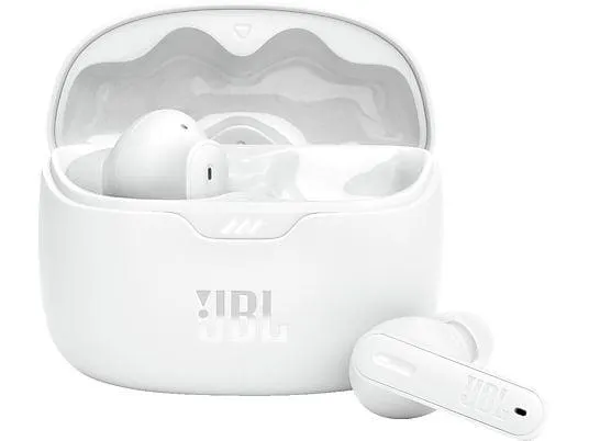 JBL Tune Beam True Wireless, In-ear Kopfhörer Bluetooth Weiß