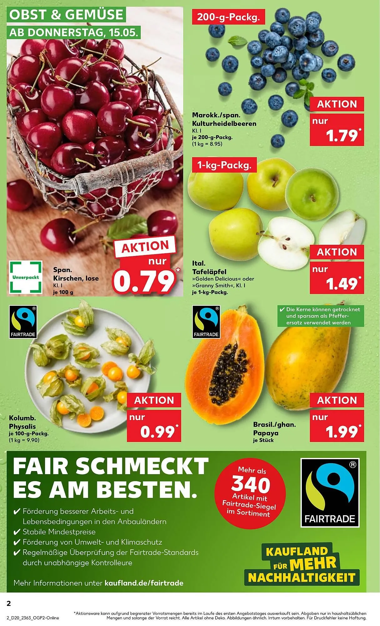 Kaufland Prospekt von 15. Mai bis 21. Mai 2025 - Prospekt seite 2