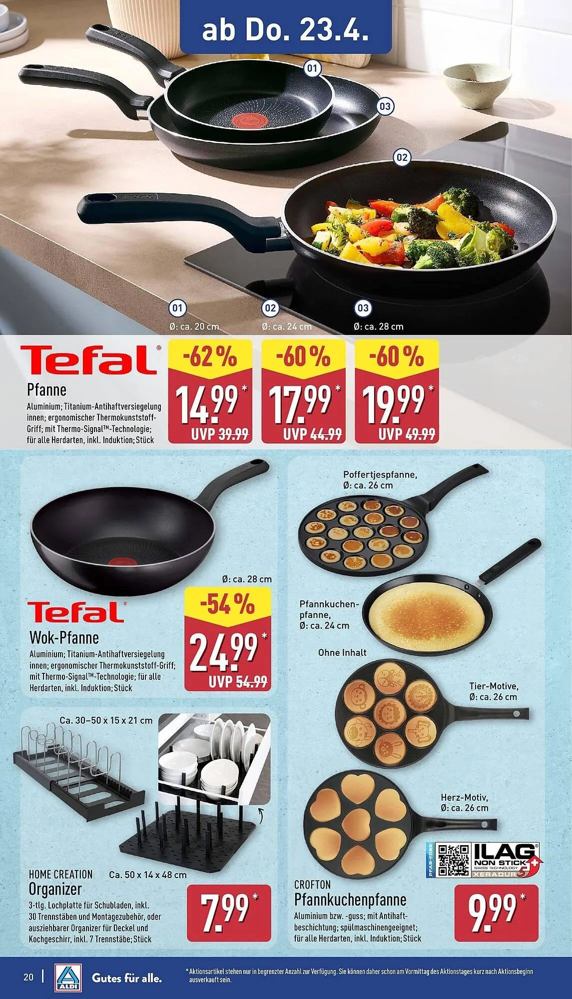 Aldi Nord Prospekt von 20. April bis 25. April 2026 - Prospekt seite 20