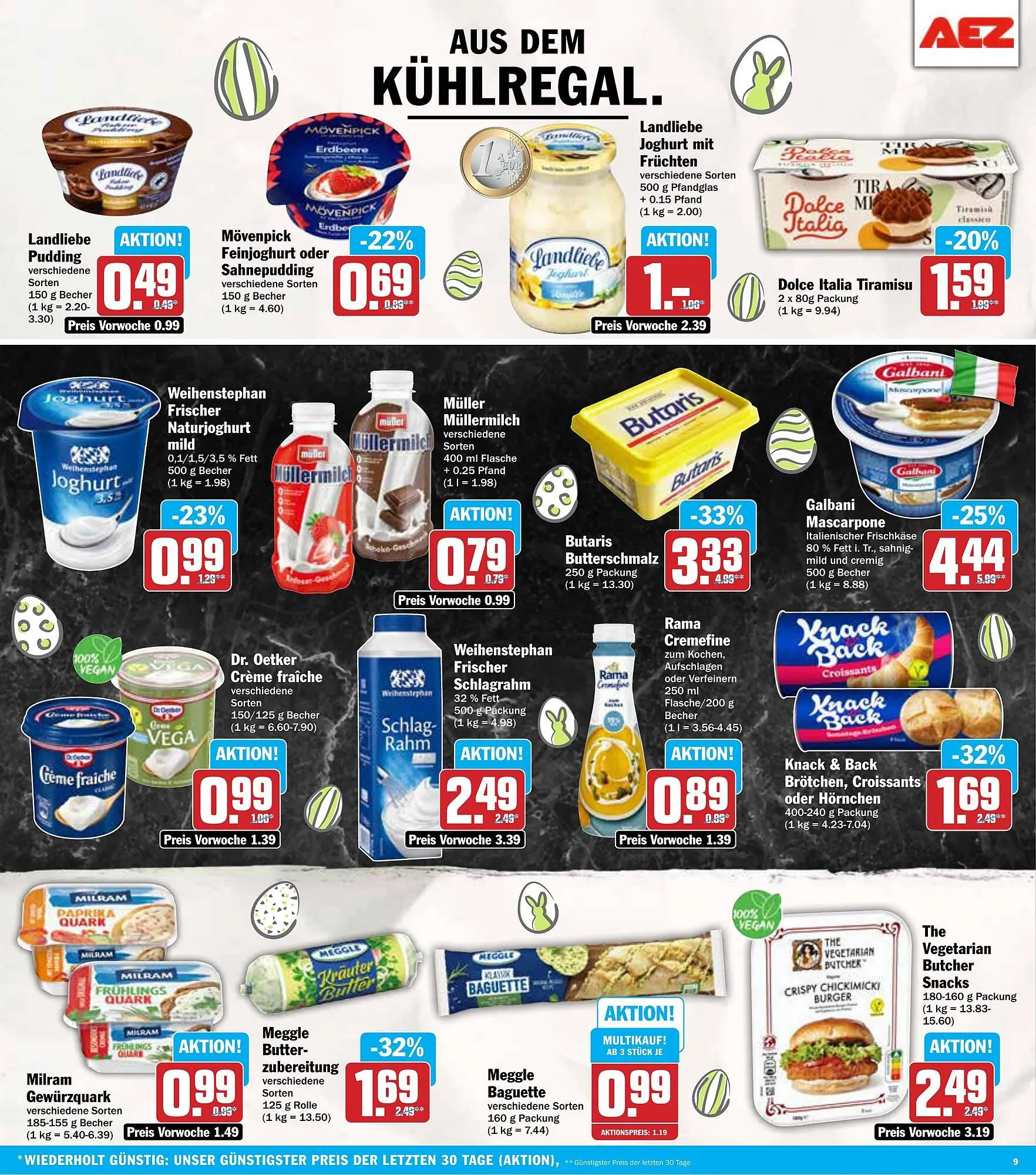AEZ Prospekt von 14. April bis 19. April 2025 - Prospekt seite 9
