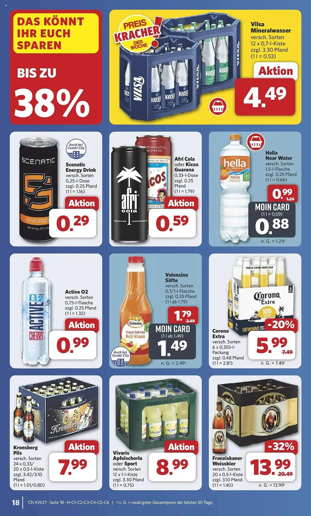 Combi Prospekt von 30. Juni bis 5. Juli 2025 - Prospekt seite 26