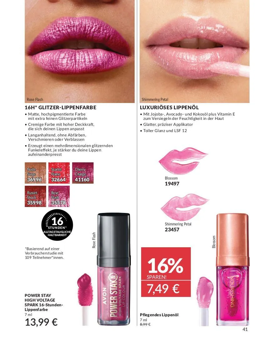 Avon Aktueller Prospekt von 7. Mai bis 21. Mai 2025 - Prospekt seite 41
