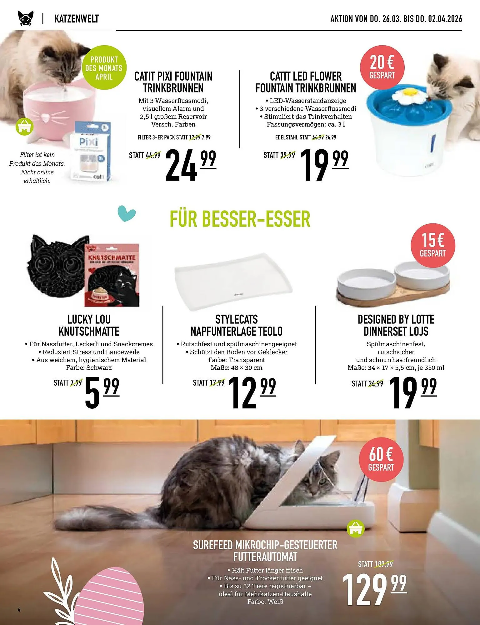 Kölle Zoo Prospekt von 25. März bis 2. April 2026 - Prospekt seite 4