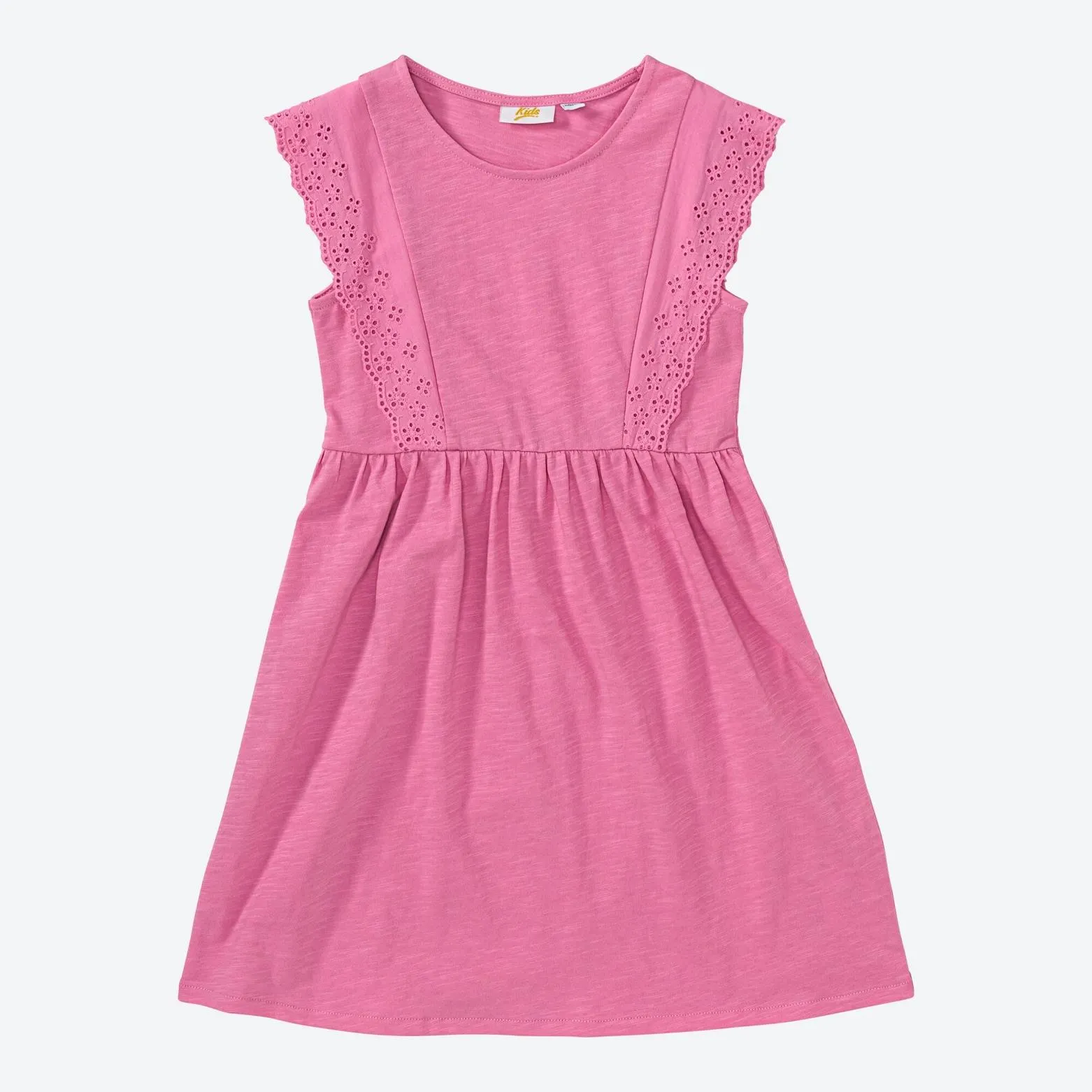 Kinder-Mädchen-Kleid mit Stickerei