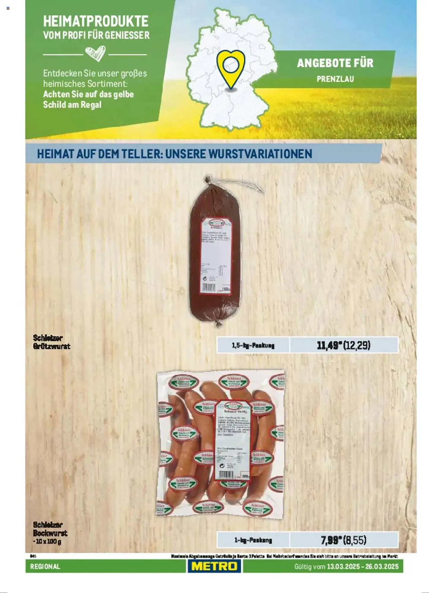 METRO Prospekt von 13. März bis 26. März 2025 - Prospekt seite 82