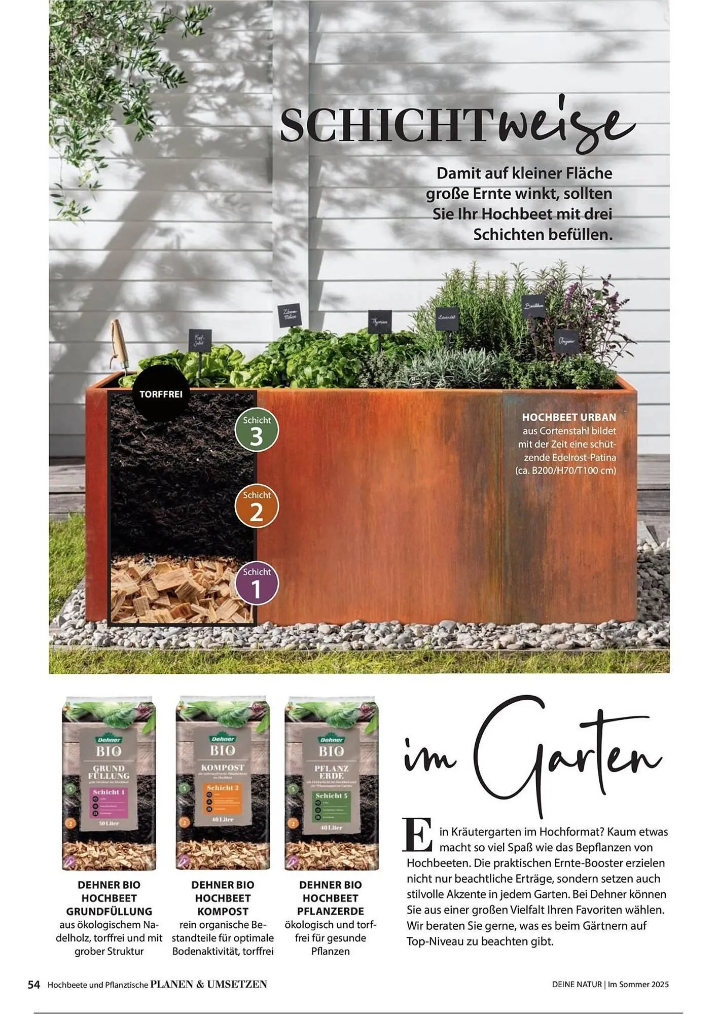 Dehner Prospekt von 1. Juli bis 31. Dezember 2025 - Prospekt seite 54