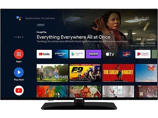 TELEFUNKEN D50U750X2CWI LED TV (Flat, 50 Zoll / 127,00 cm, UHD 4K, SMART TV)