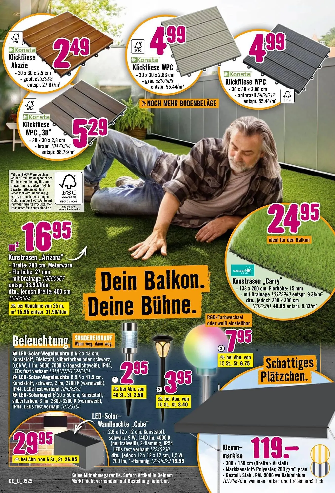 Hornbach Prospekt von 7. Mai bis 4. Juni 2025 - Prospekt seite 8