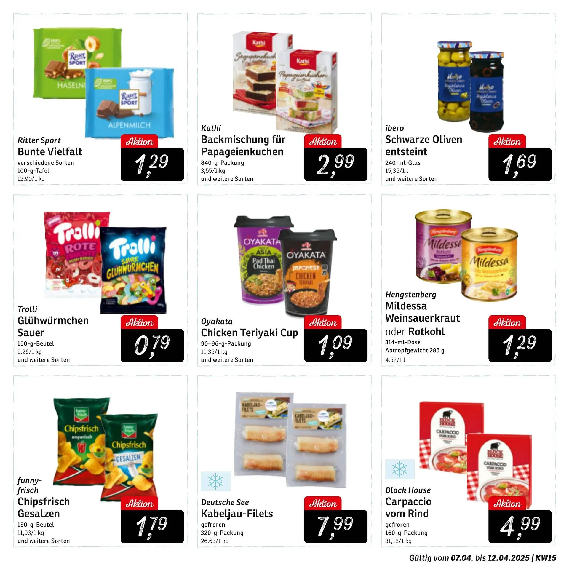 KONSUM Prospekt von 7. April bis 12. April 2025 - Prospekt seite 9