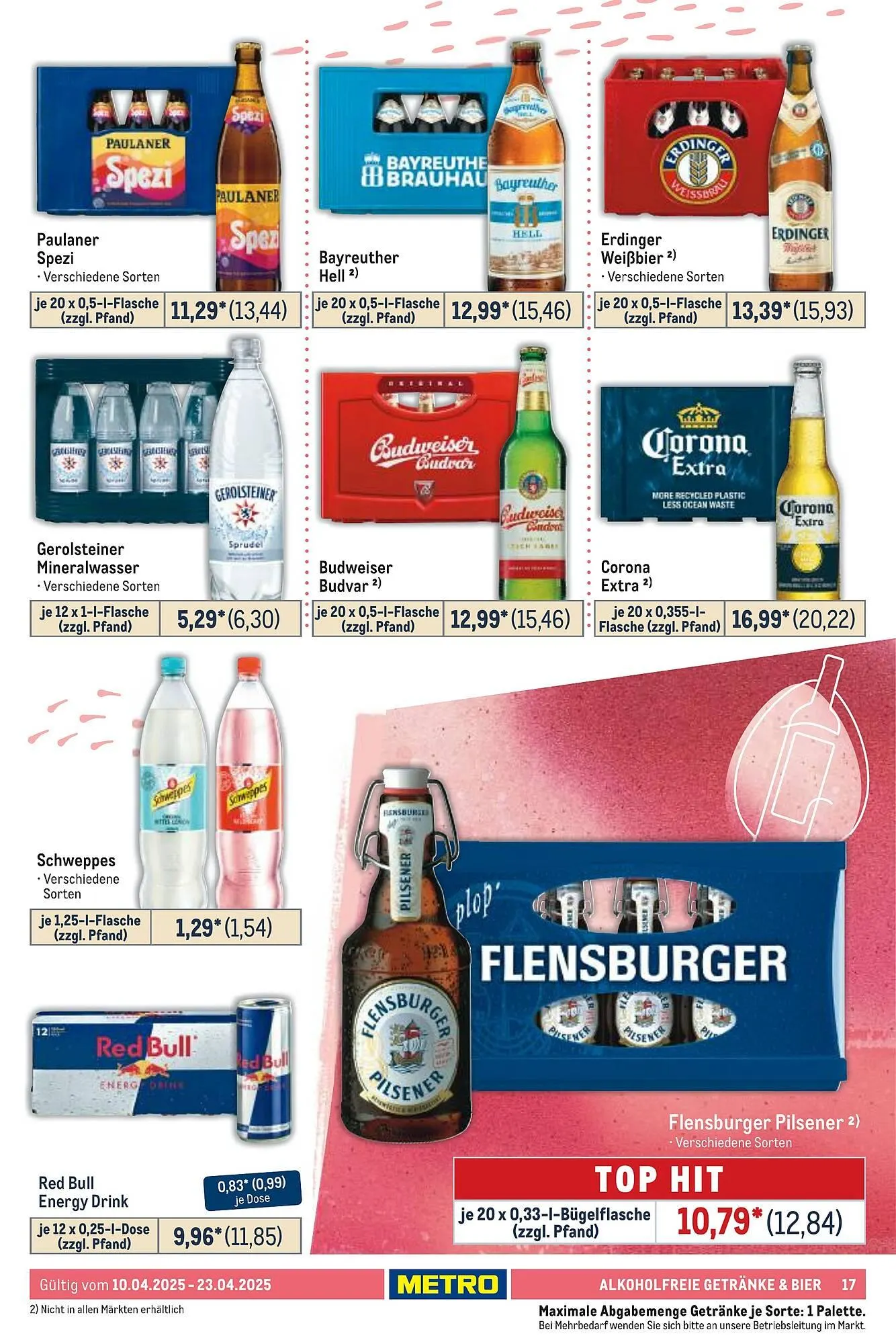 METRO Prospekt von 10. April bis 23. April 2025 - Prospekt seite 17