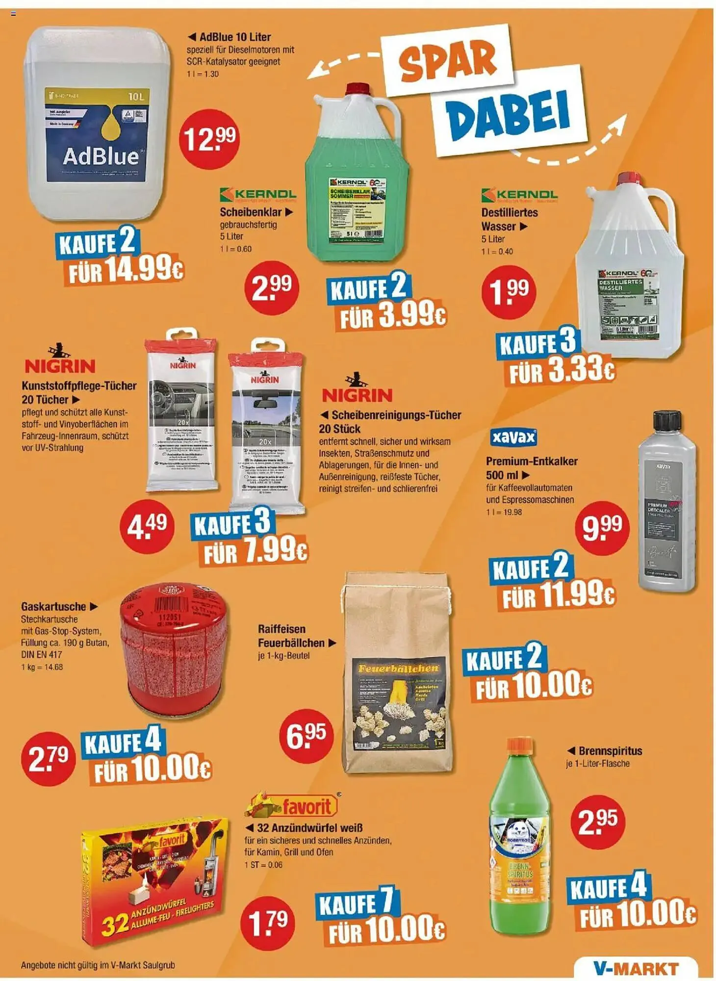 V Markt Prospekt von 27. März bis 2. April 2025 - Prospekt seite 17