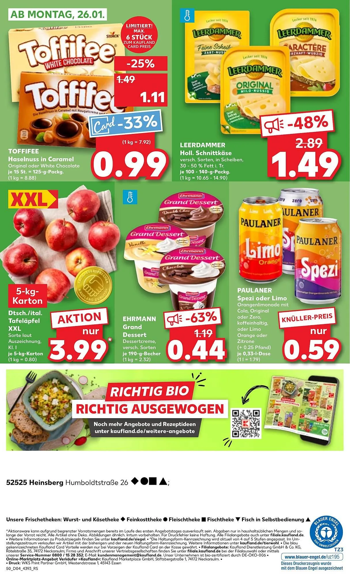 Kaufland Prospekt von 22. Januar bis 28. Januar 2026 - Prospekt seite 50