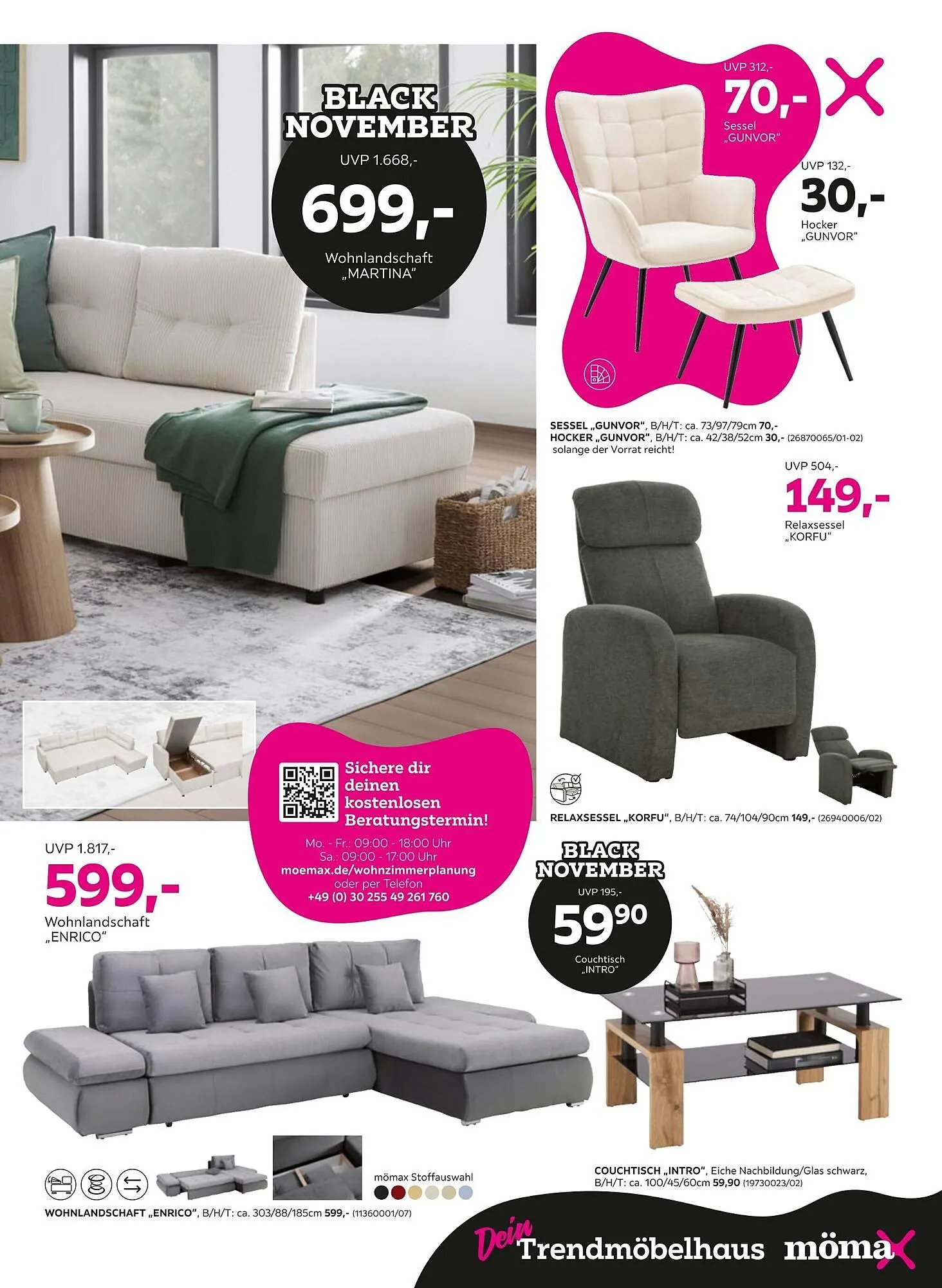 Mömax Prospekt von 10. November bis 18. November 2025 - Prospekt seite 9