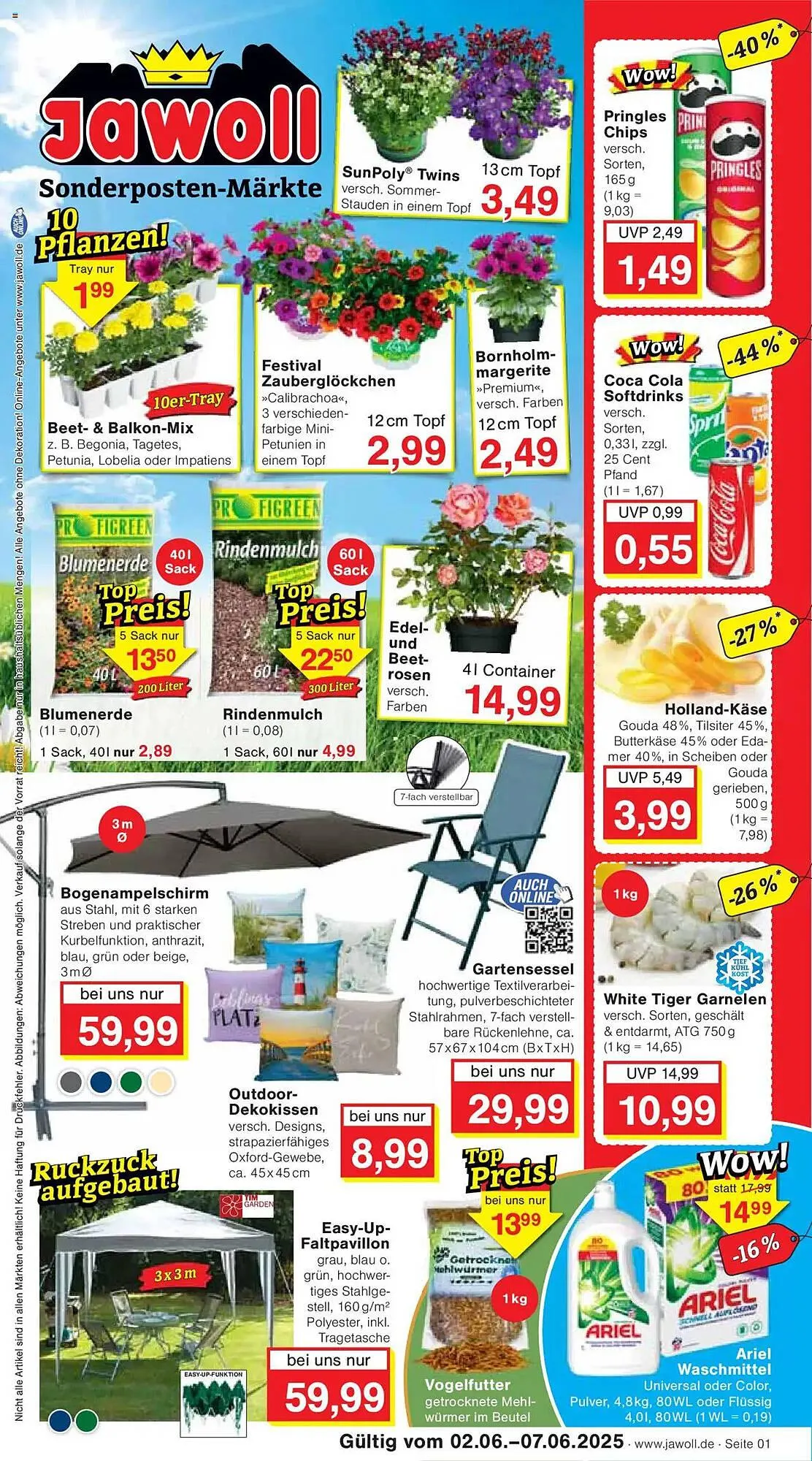 Jawoll Prospekt von 2. Juni bis 7. Juni 2025 - Prospekt seite 1