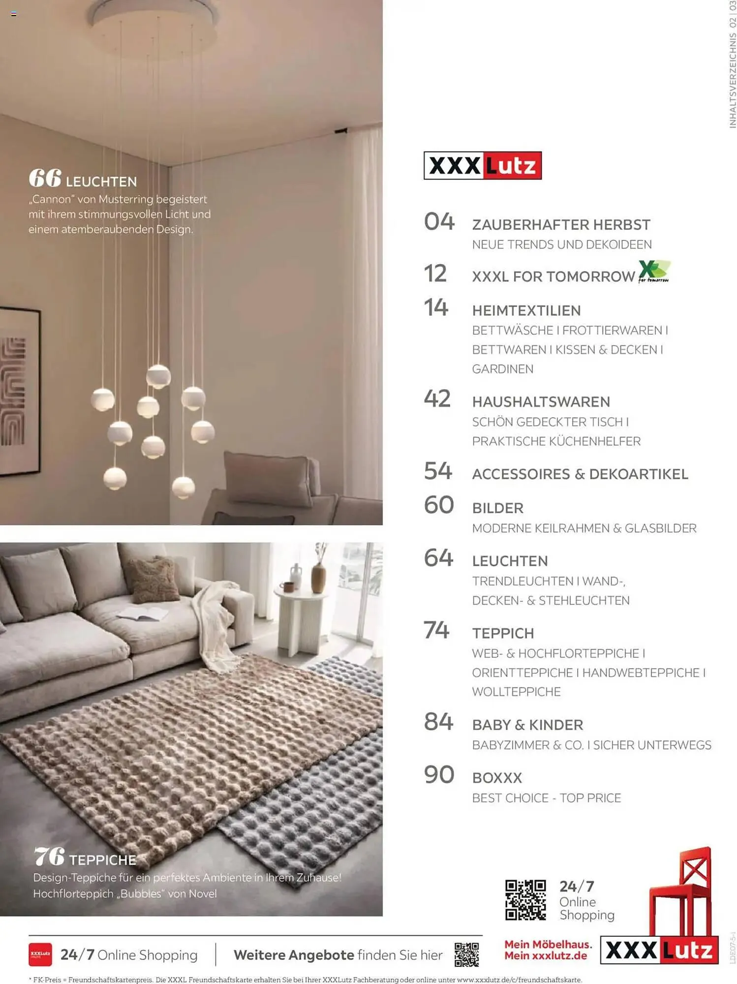 XXXLutz Prospekt von 1. September bis 28. Februar 2026 - Prospekt seite 3