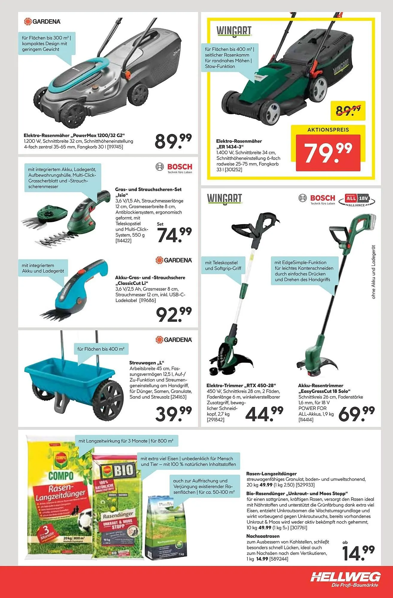 Hellweg Prospekt von 14. April bis 20. April 2025 - Prospekt seite 19