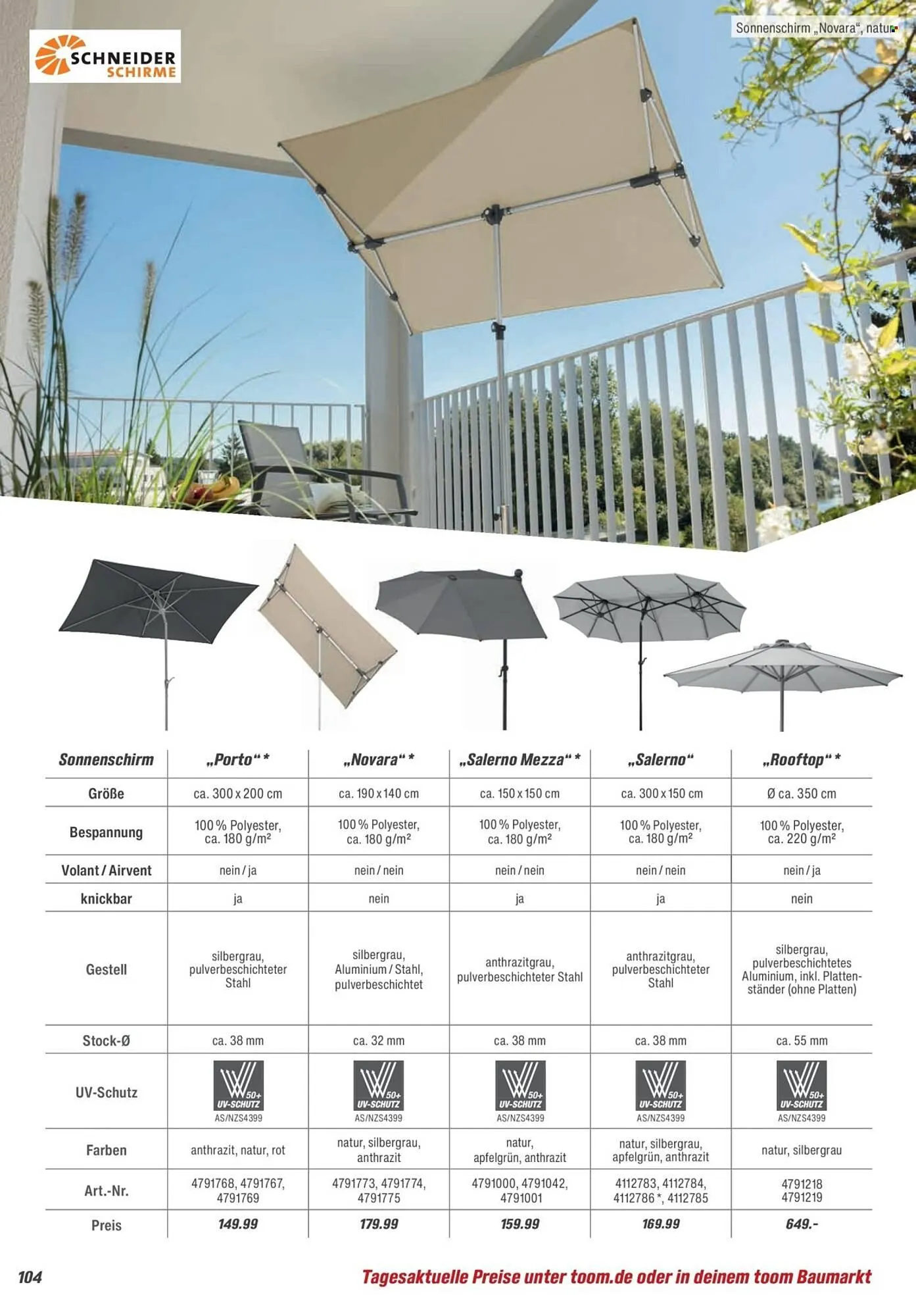 Toom Baumarkt Prospekt von 14. Februar bis 30. April 2026 - Prospekt seite 104