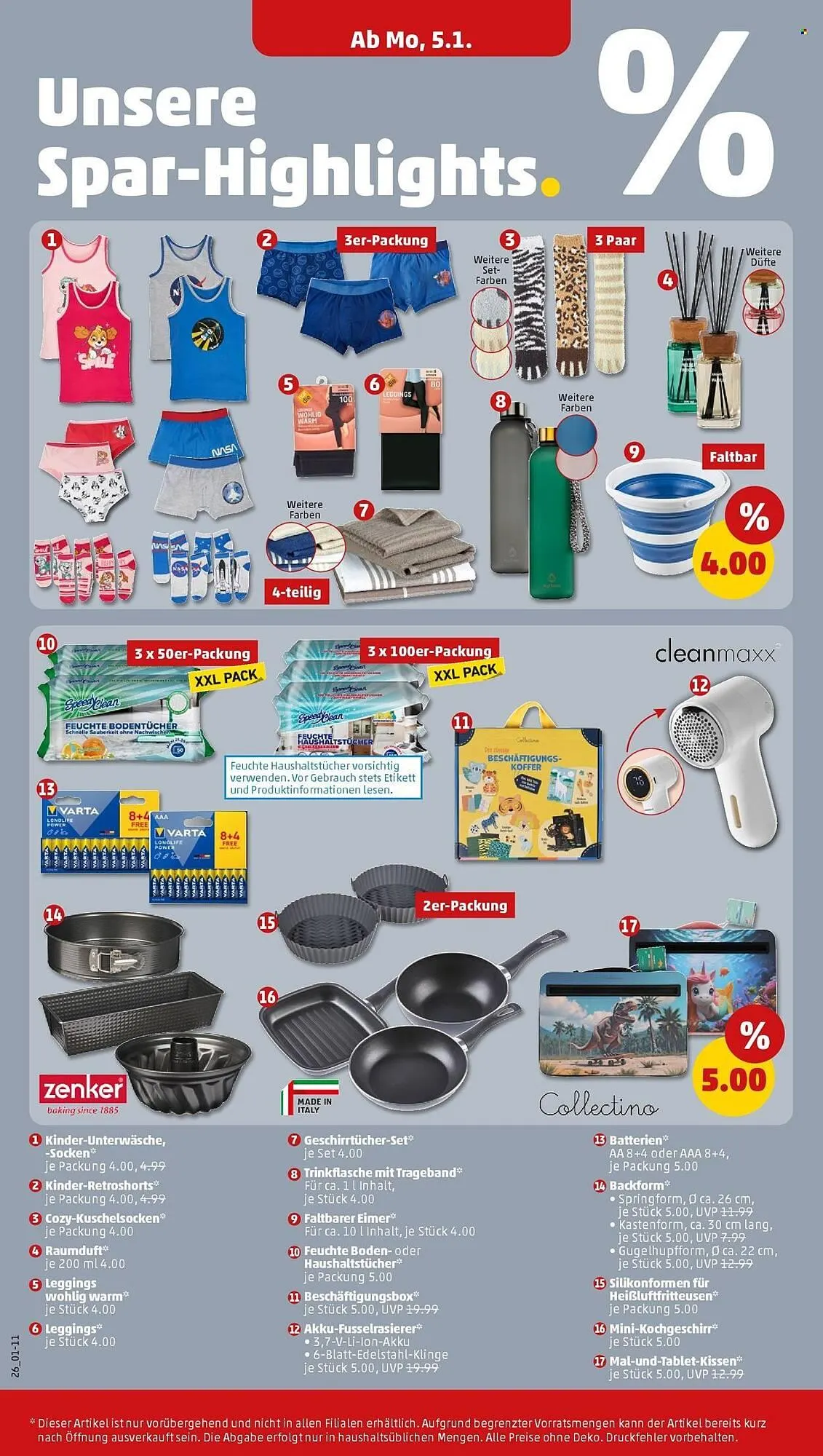 PENNY Prospekt von 5. Januar bis 10. Januar 2026 - Prospekt seite 26