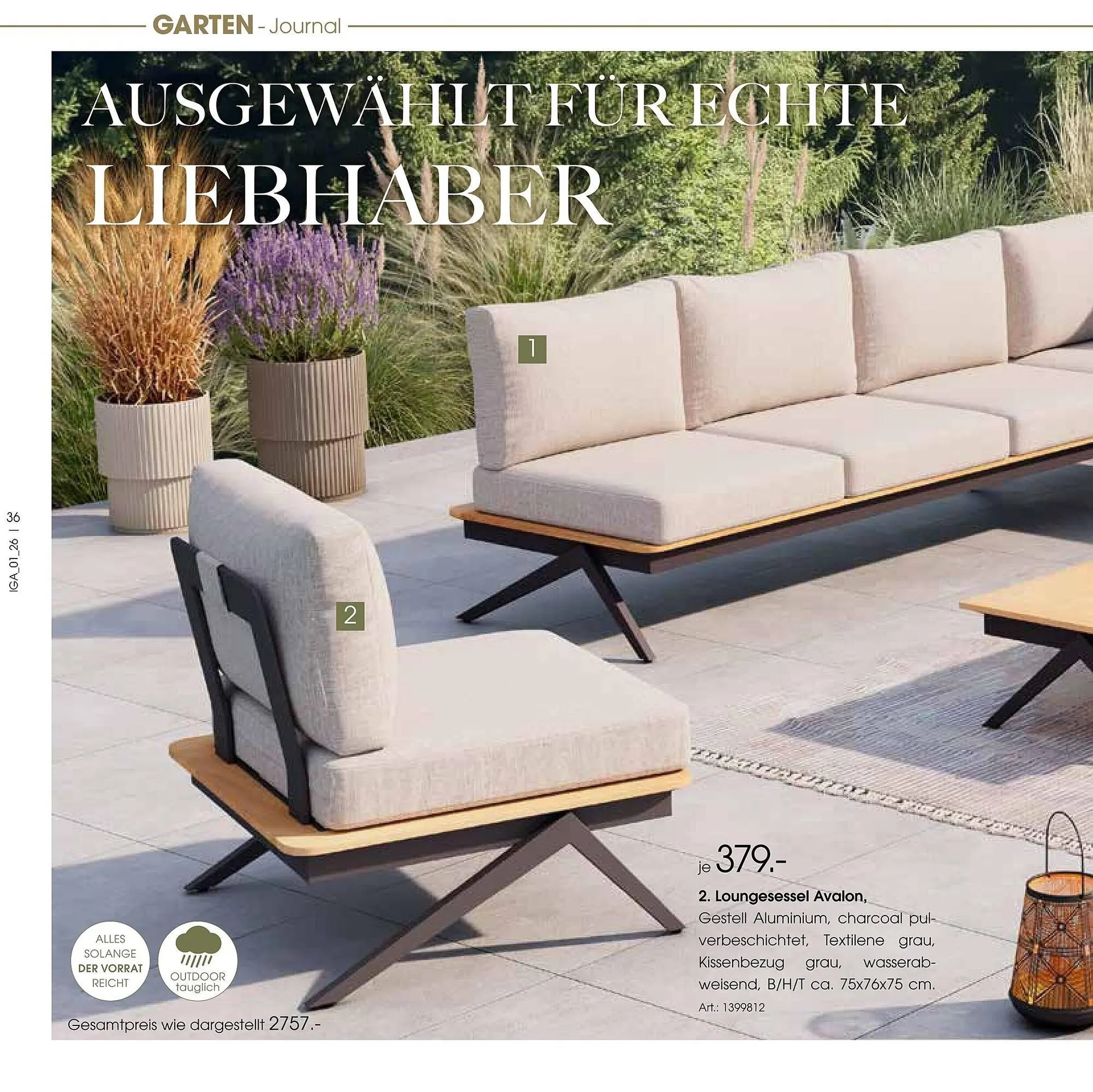 Zurbrüggen Prospekt von 17. März bis 31. August 2026 - Prospekt seite 36