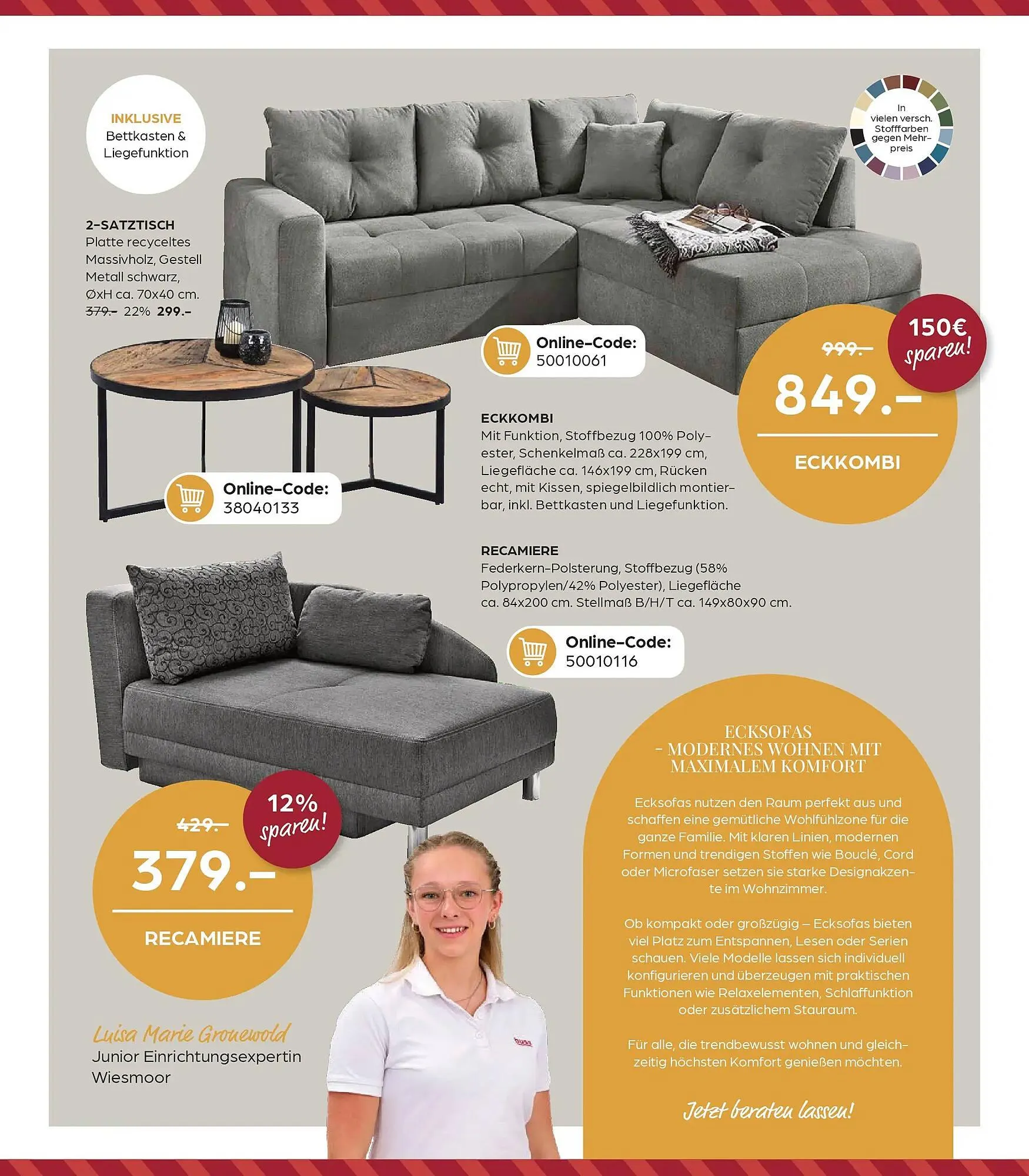 Möbel Buss Prospekt von 16. Januar bis 29. Januar 2026 - Prospekt seite 5