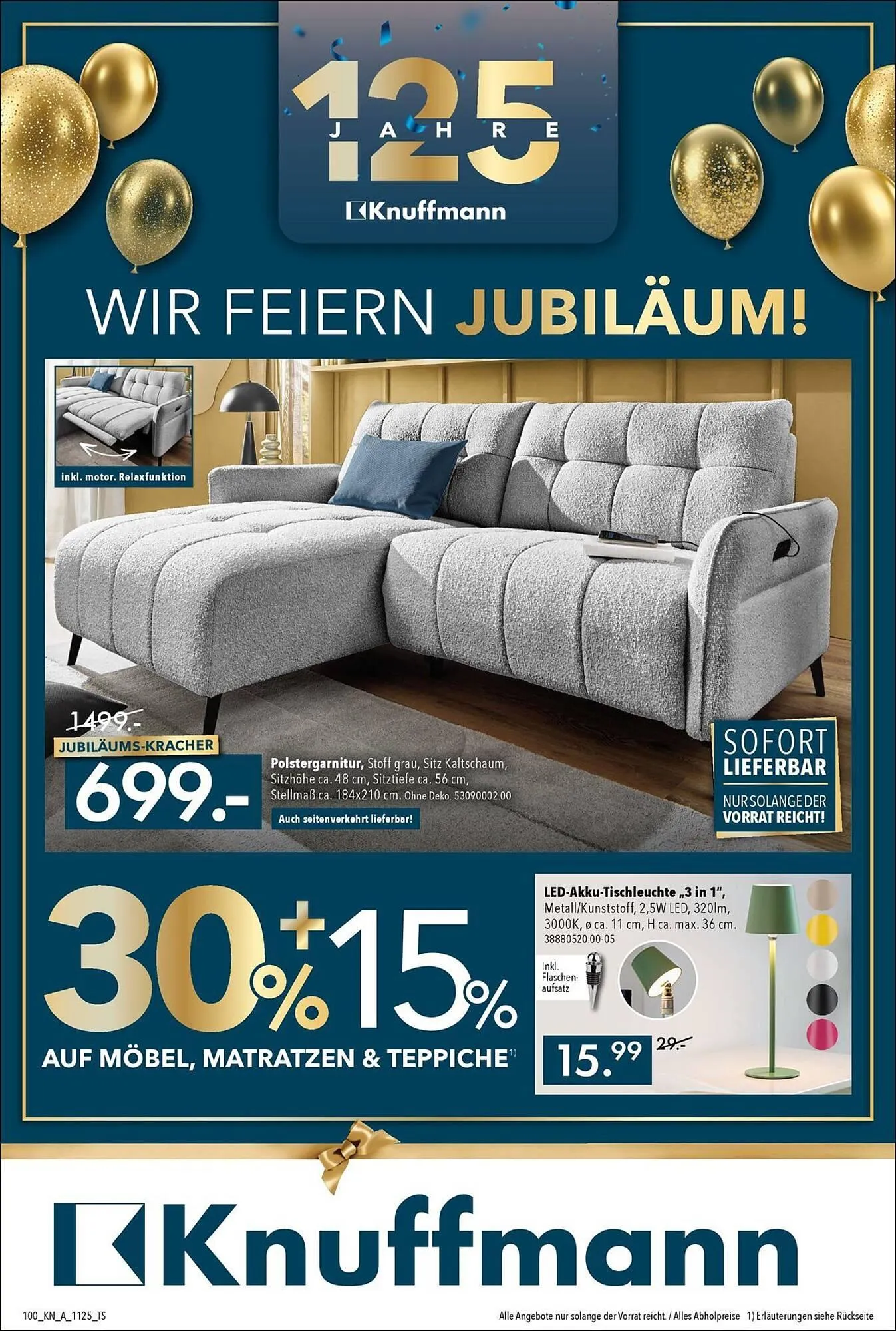 Franz Knuffmann Prospekt von 31. Oktober bis 27. November 2025 - Prospekt seite 1