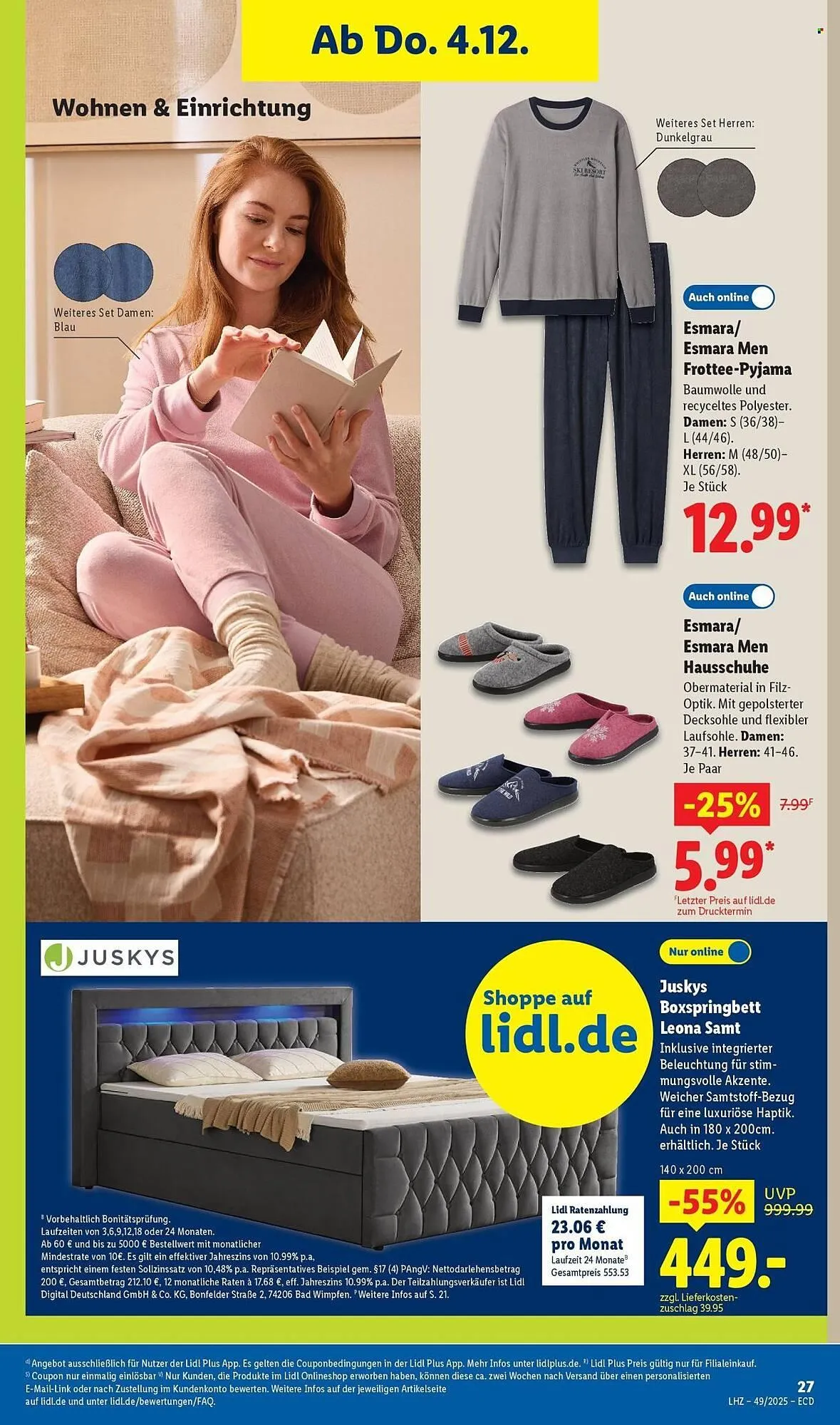 Lidl Prospekt von 1. Dezember bis 6. Dezember 2025 - Prospekt seite 17