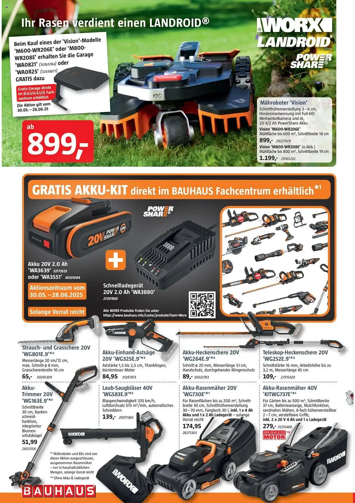 Bauhaus Prospekt von 31. Mai bis 28. Juni 2025 - Prospekt seite 22