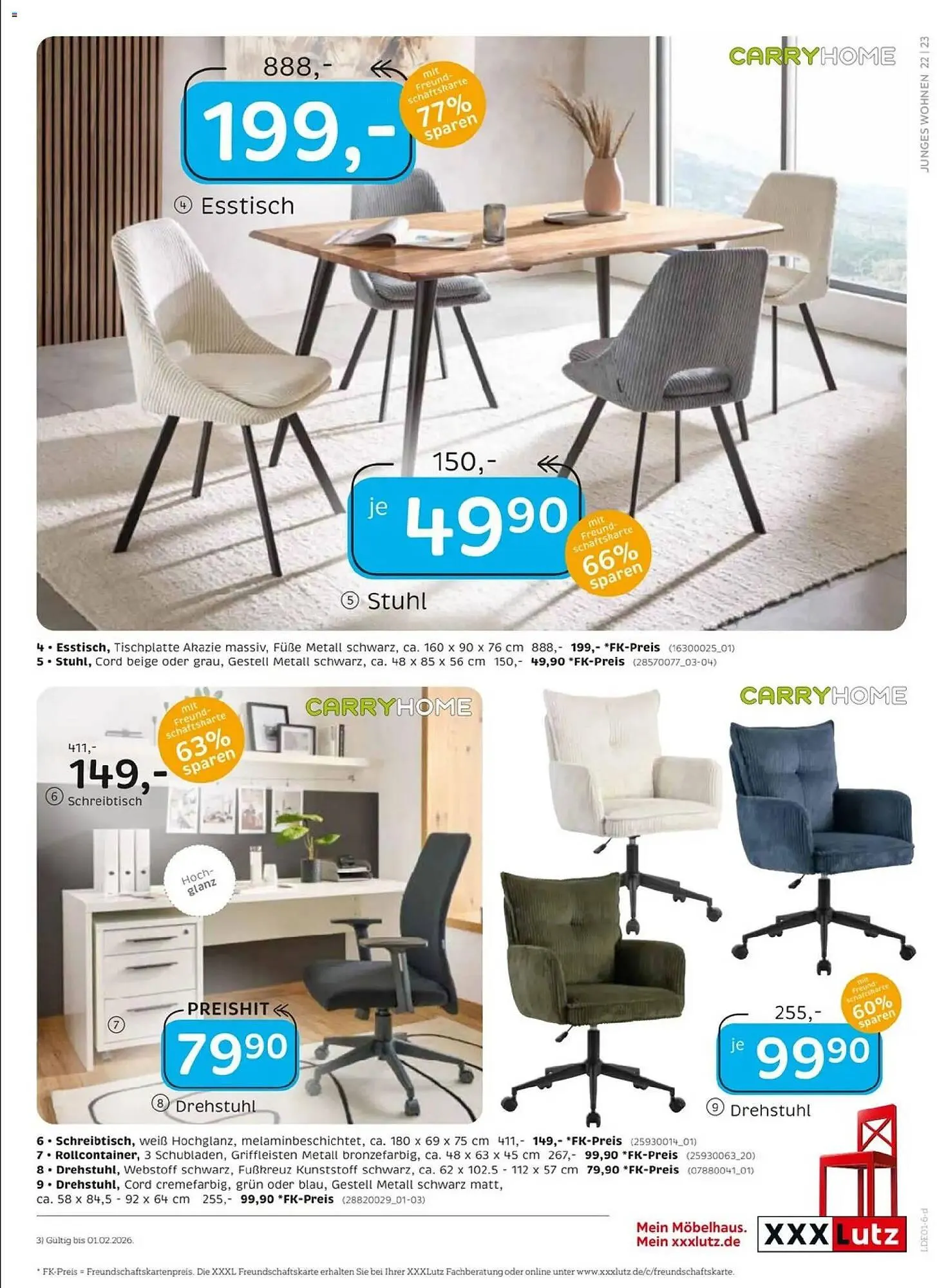 XXXLutz Prospekt von 18. Januar bis 1. Februar 2026 - Prospekt seite 31