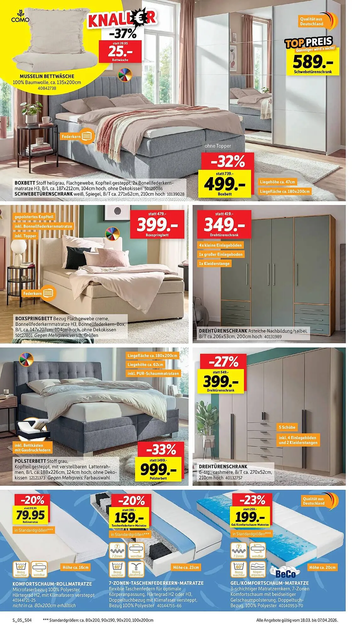 SCONTO Prospekt von 18. März bis 7. April 2026 - Prospekt seite 4