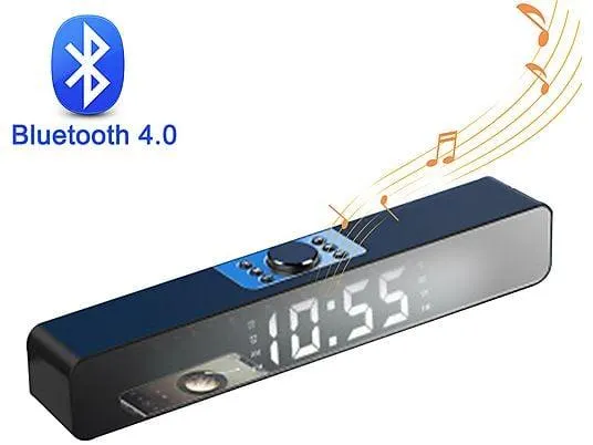 XUIGORT PC Soundbar, Lautsprecher, Schwarz