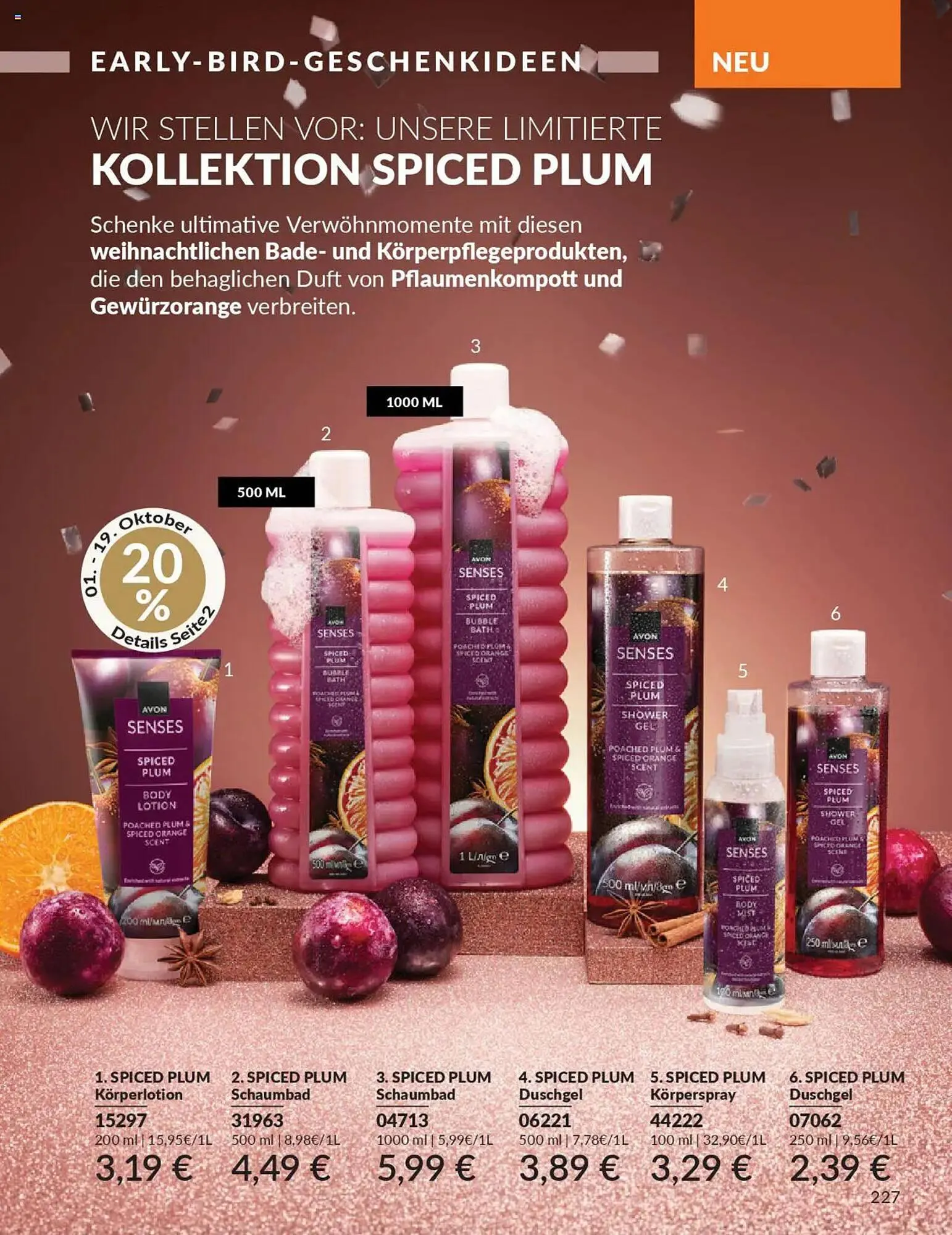 Avon Prospekt von 1. Oktober bis 31. Oktober 2025 - Prospekt seite 229